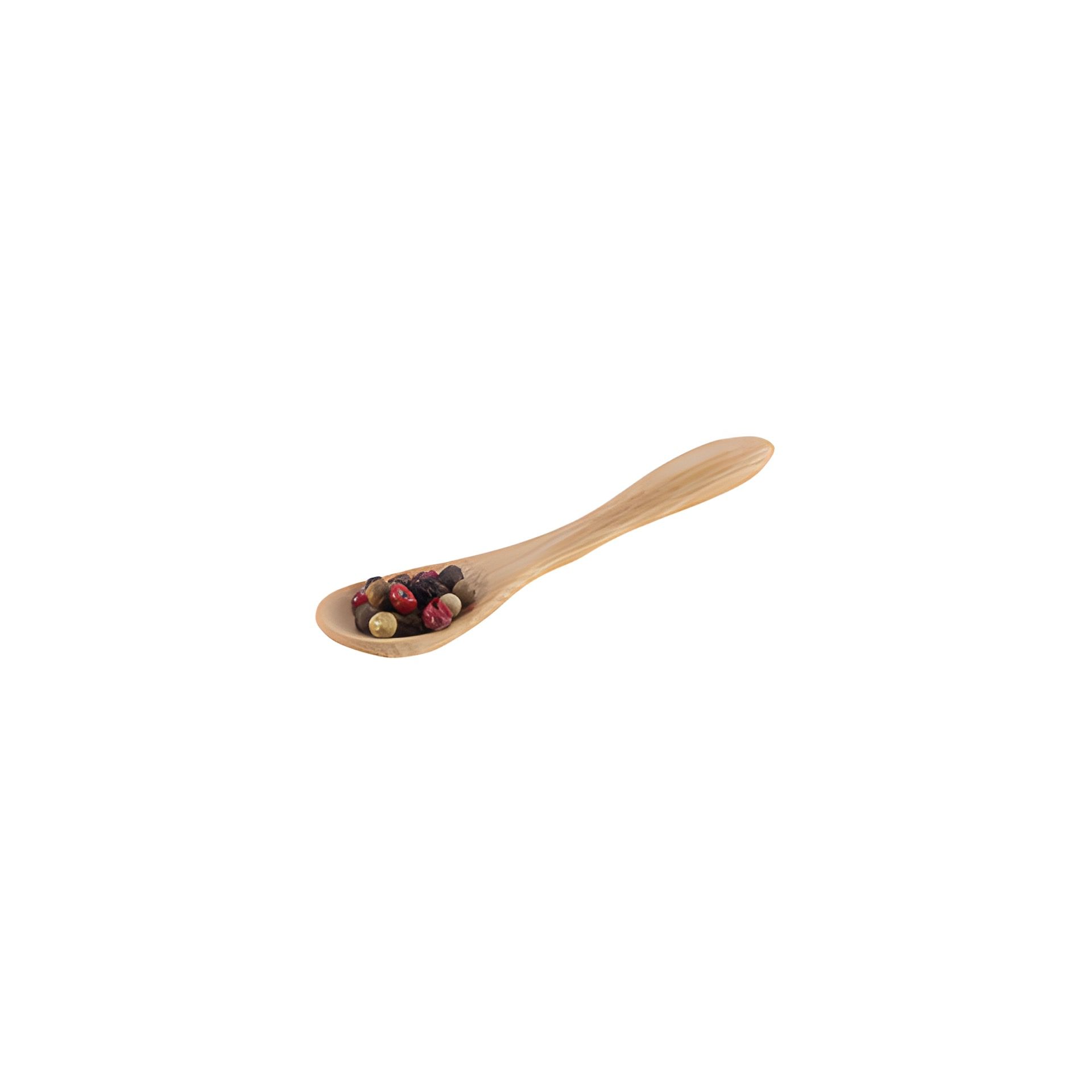 Teelöffel aus Bambus 9,5 cm, 6 Stück