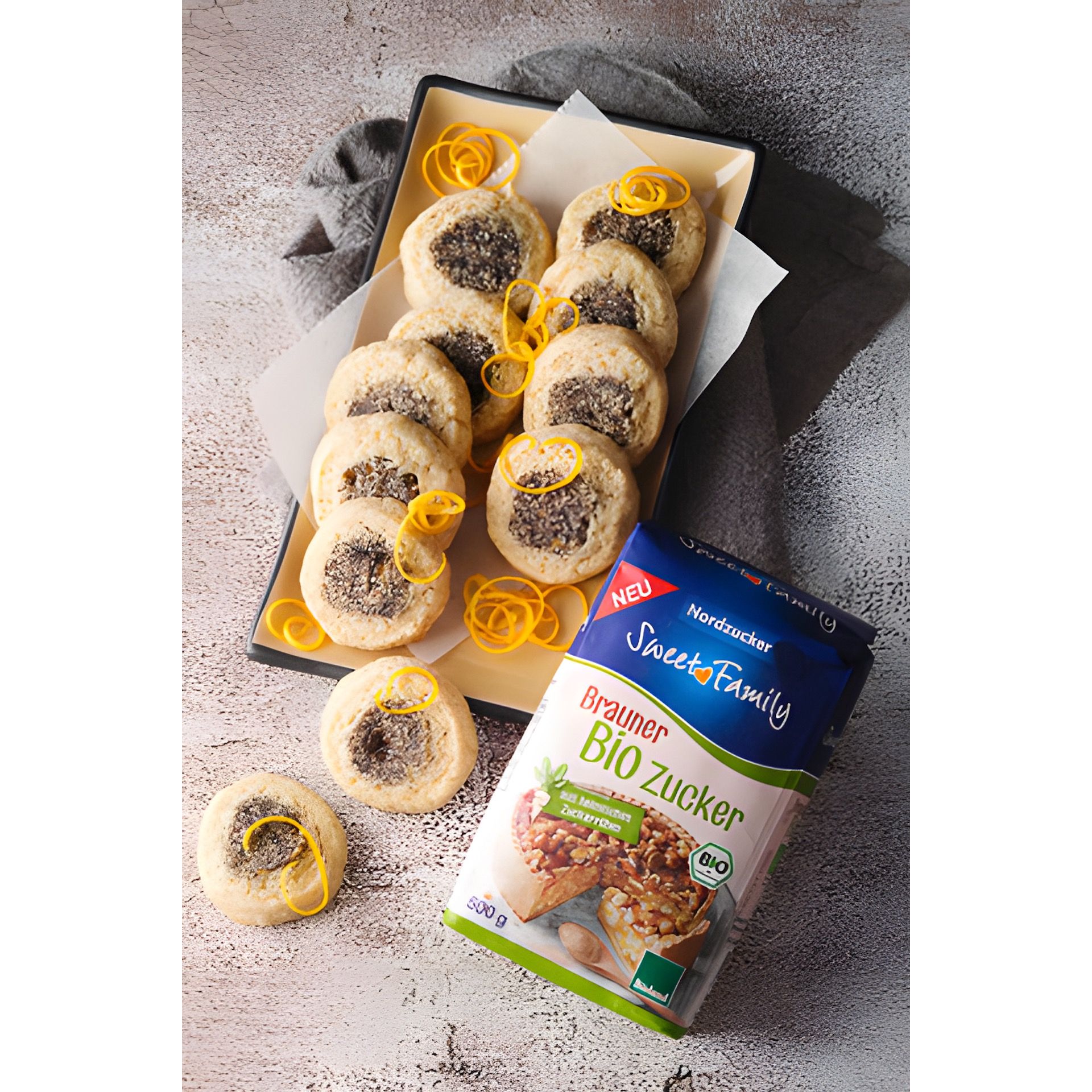 Brauner Bio Zucker, 500 g