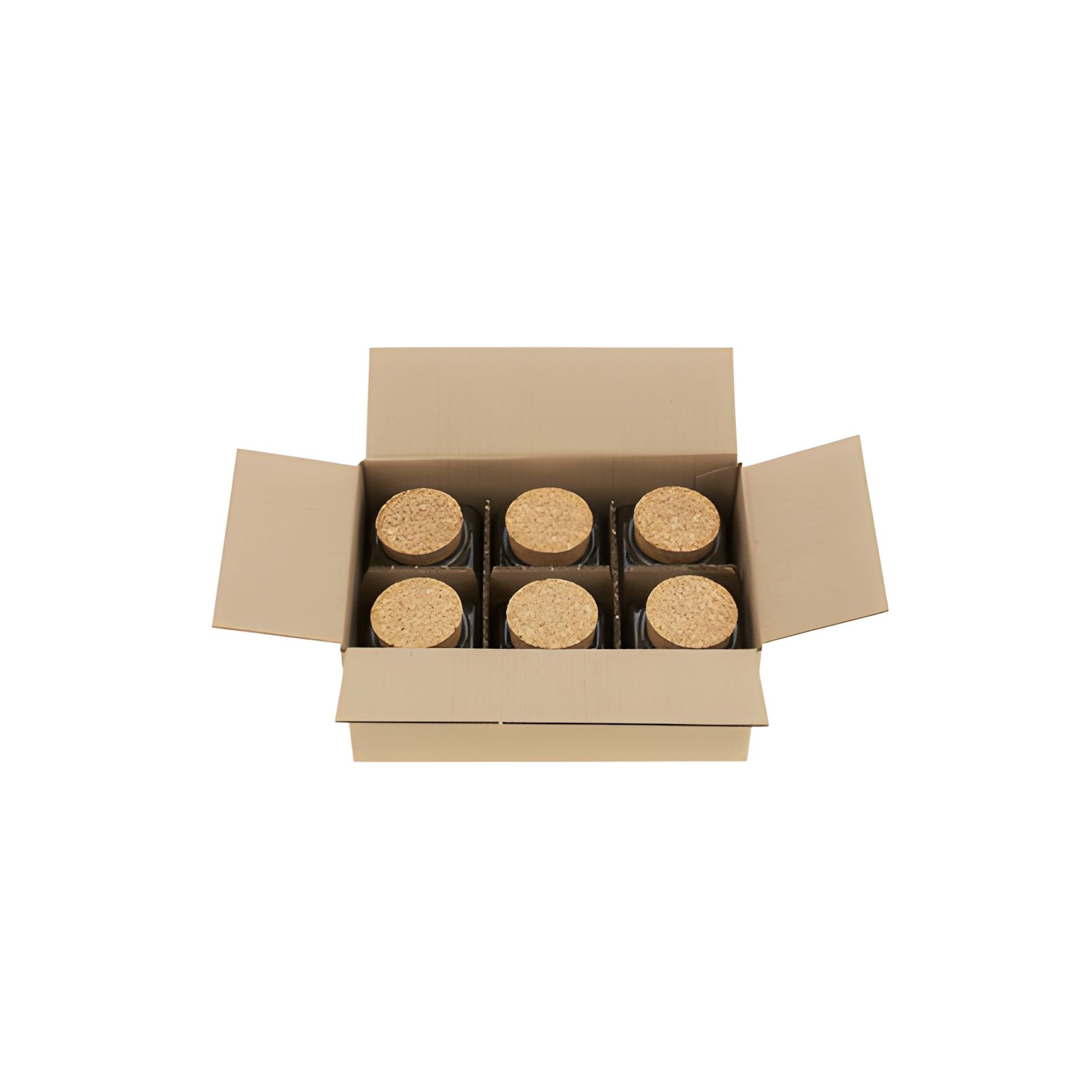 Automatikkarton 216 x 132 x 95 mm, 6er Gefache