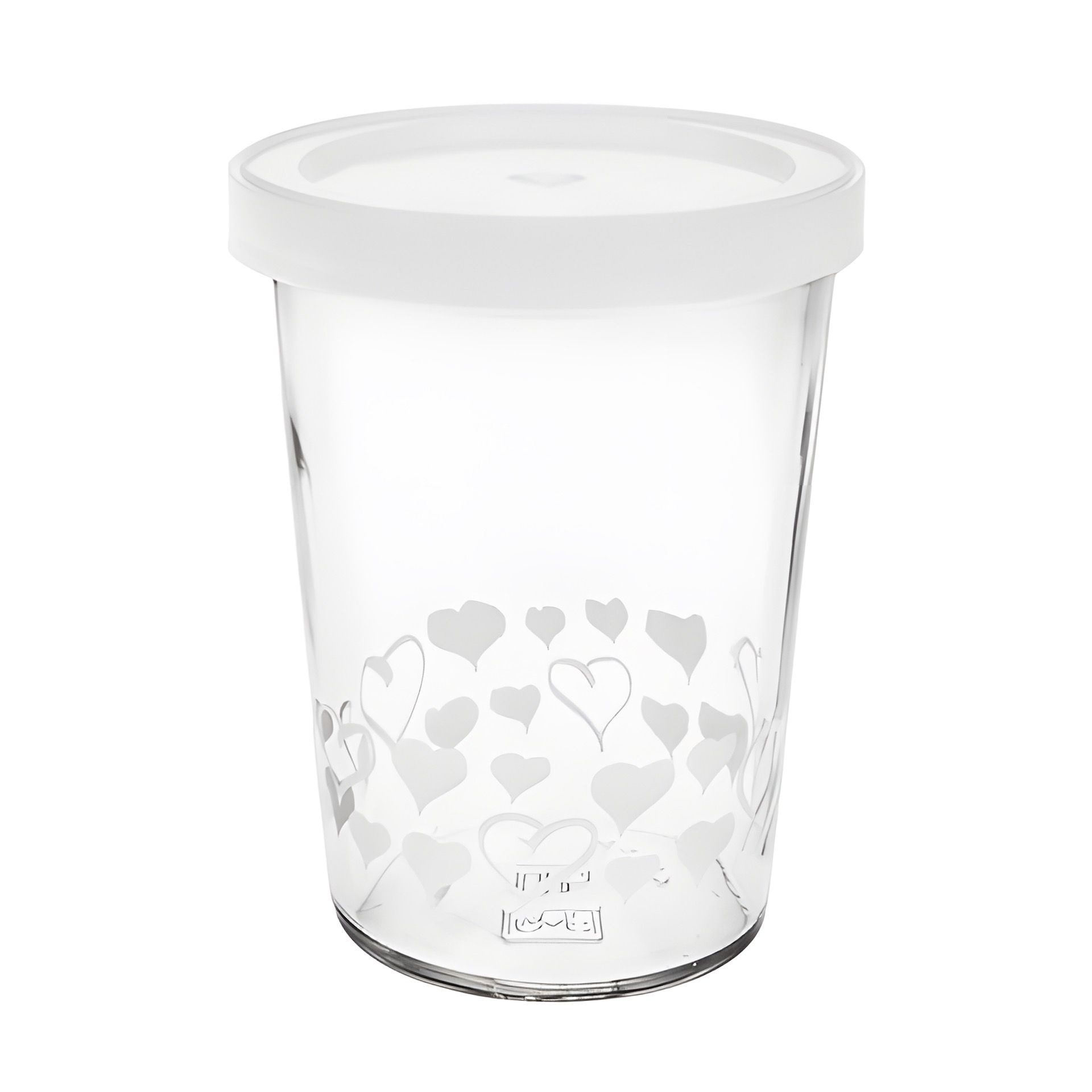 Becherglas 150 ml 'Herzen'
