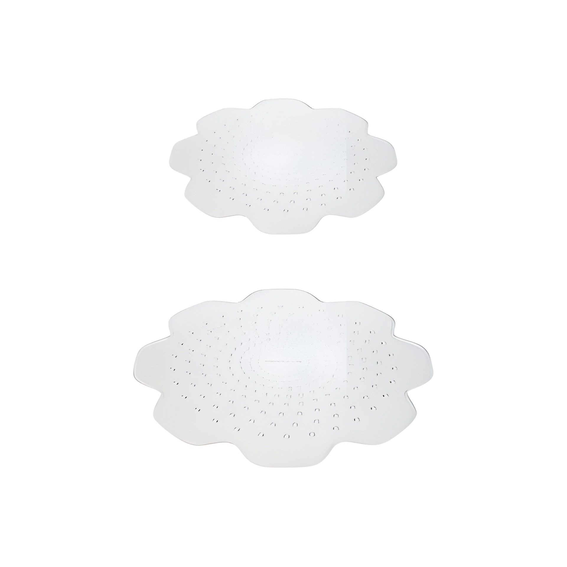 Elastische Silikon-Deckel '4Food' Ø 17 und 23 cm, 2er Set