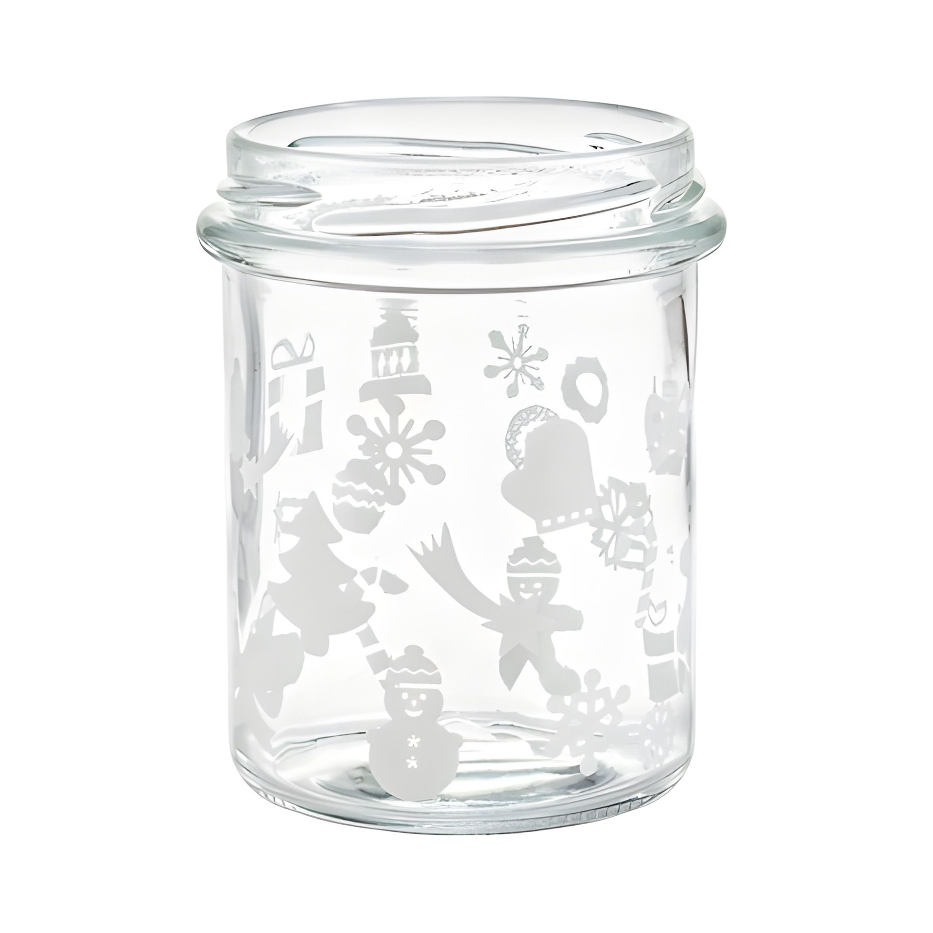 Sturzglas 215 ml 'Wintermotiv'