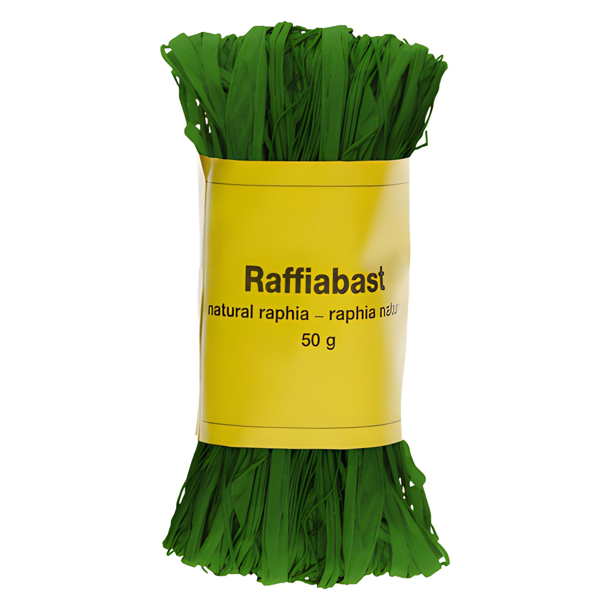 Raffia Bast 50 g grün