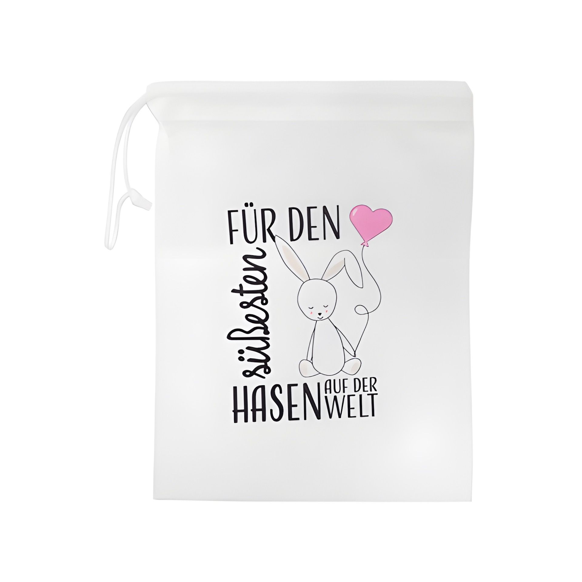 Beutel 'Für den süßesten Hasen', 22 x 30 cm