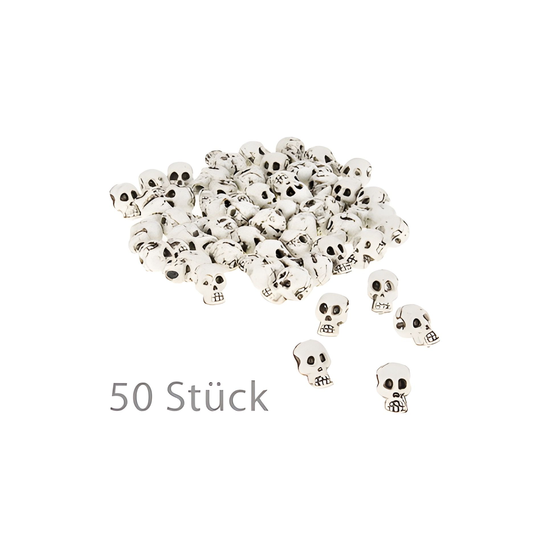 Streudeko 'Totenkopf', 50 Stück