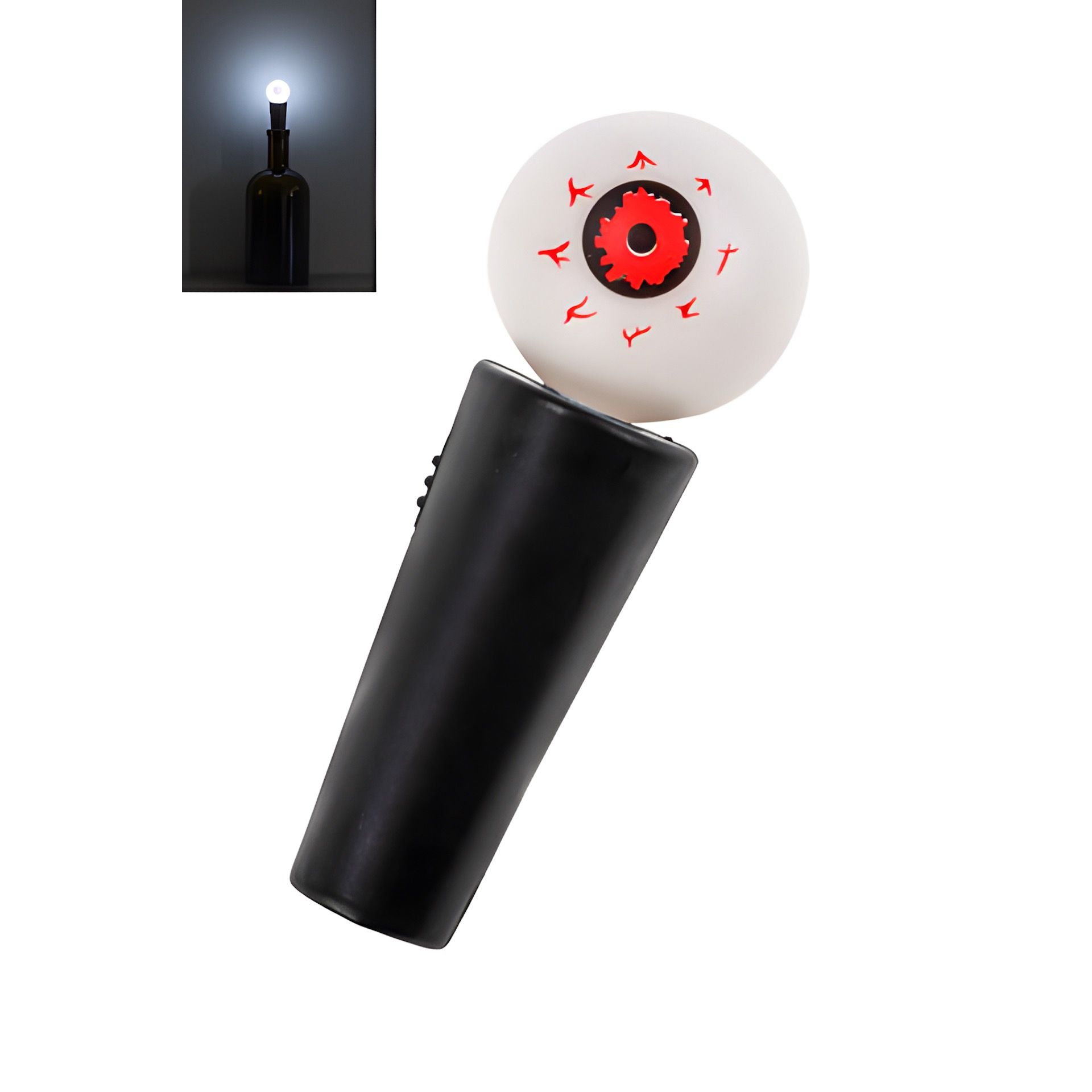 Flaschenlicht 'Auge' mit LED