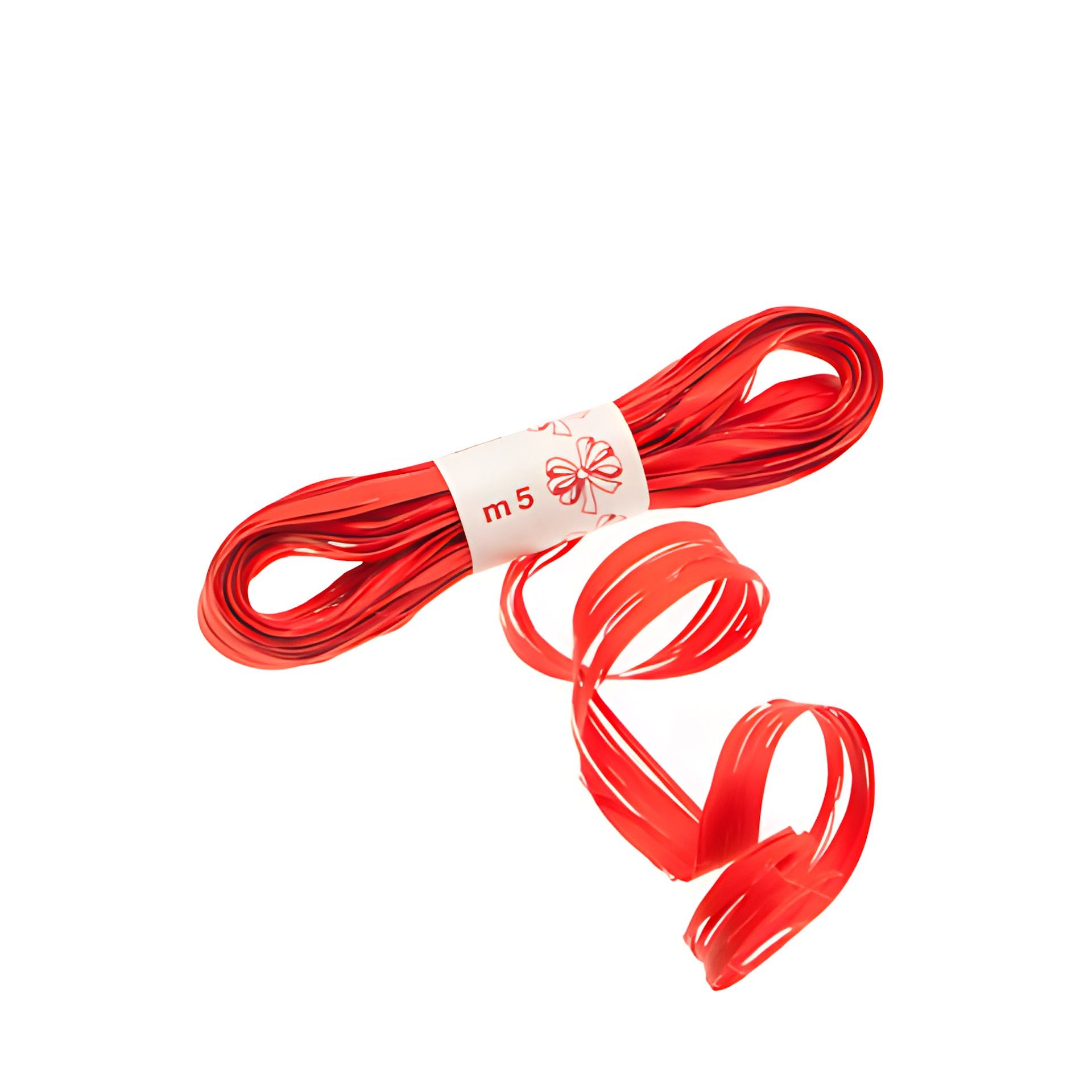 Faser-Raffia 5 m, rot