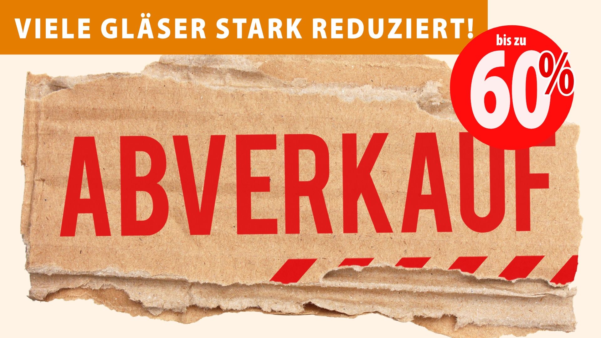 Abverkauf mit satten Rabatten