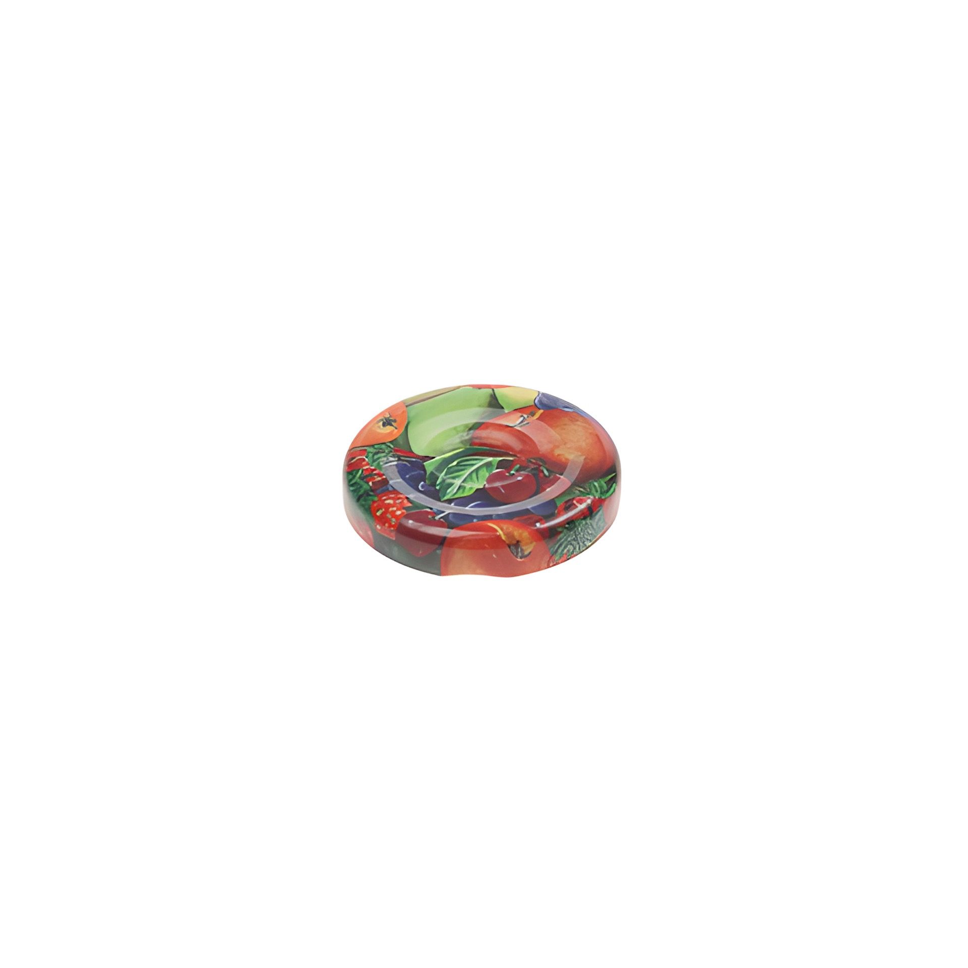 TO  48 Obstdekor past. mit Button