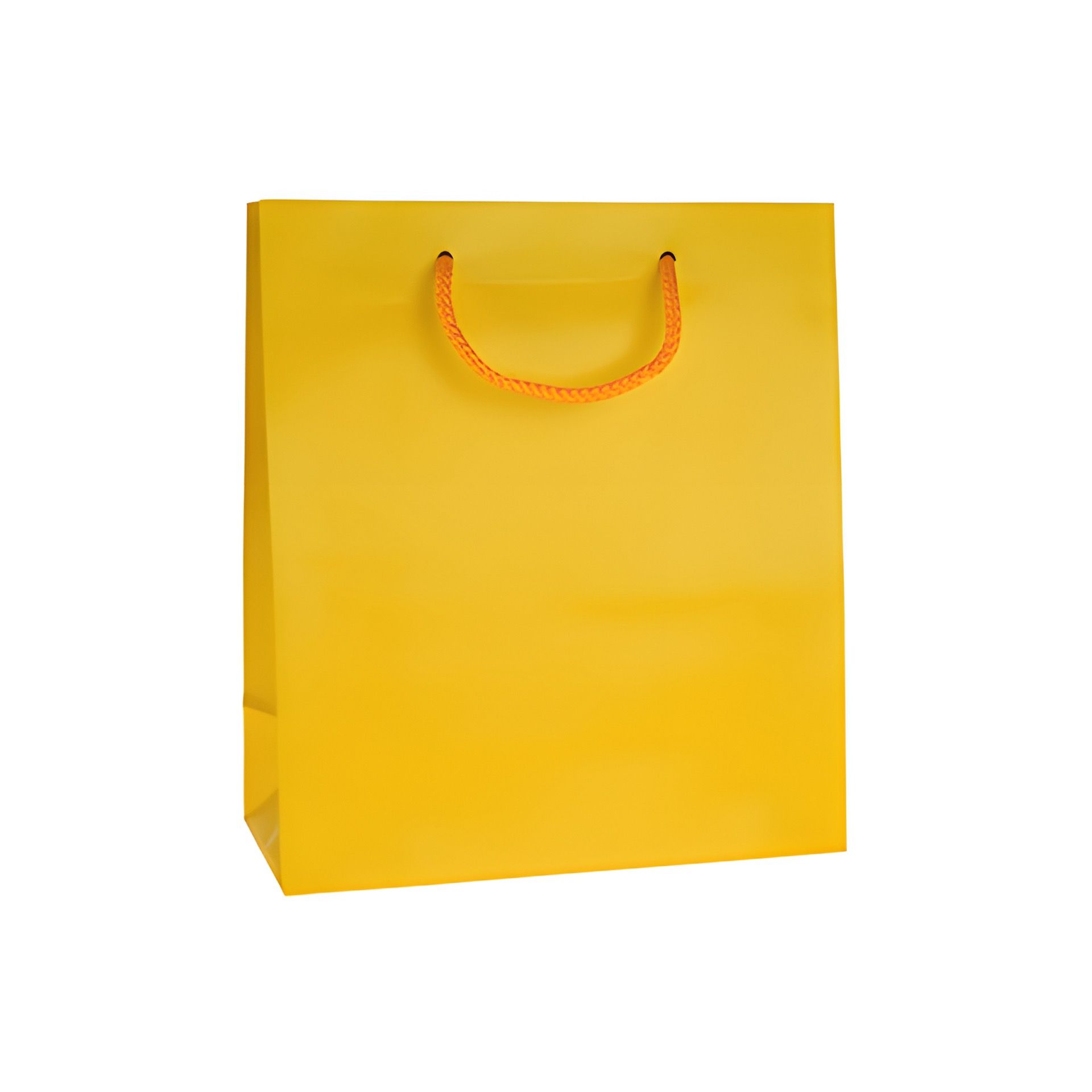 Geschenktüte gelb, mittel