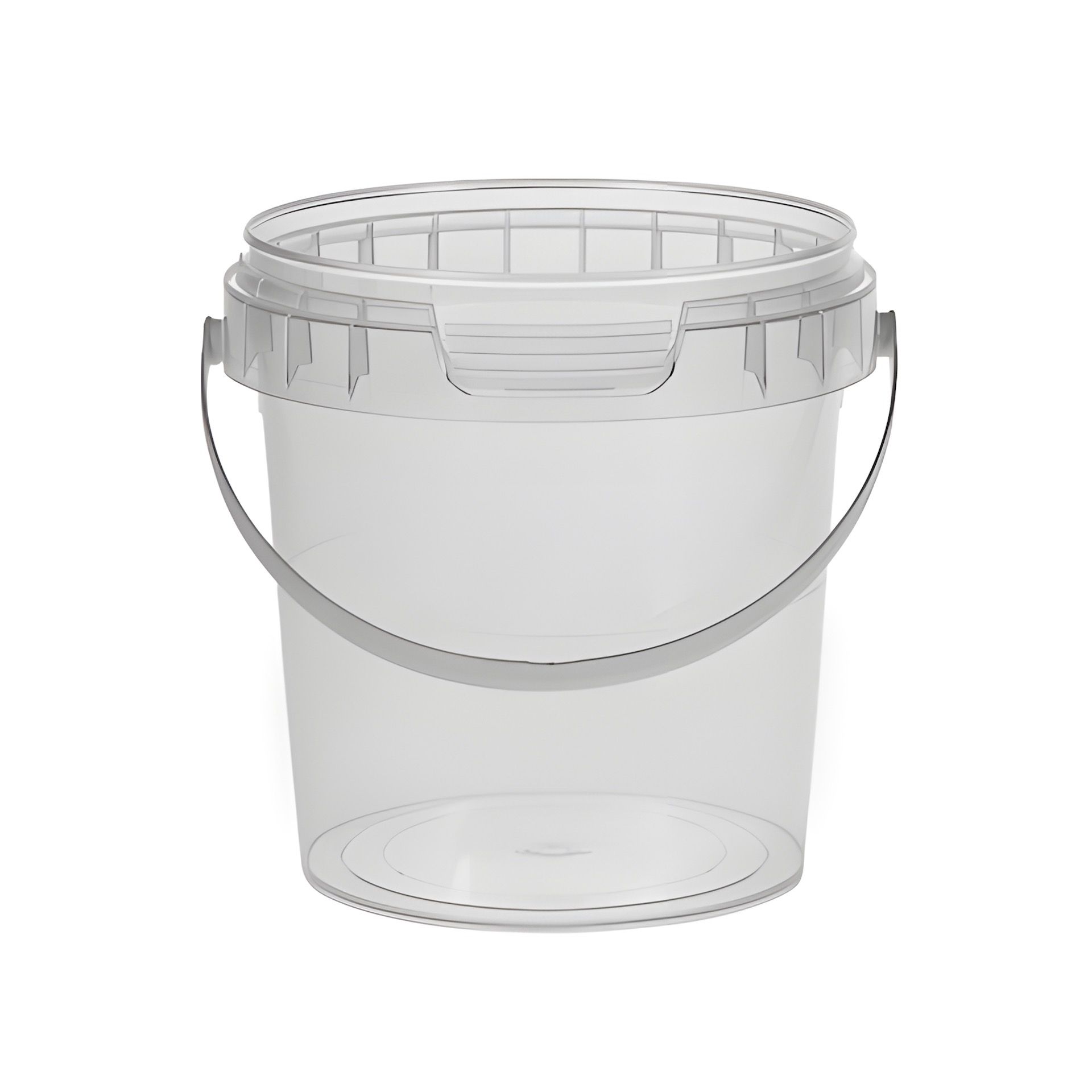 Rundeimer 600 ml mit Henkel (Palette, 2640 Stück)