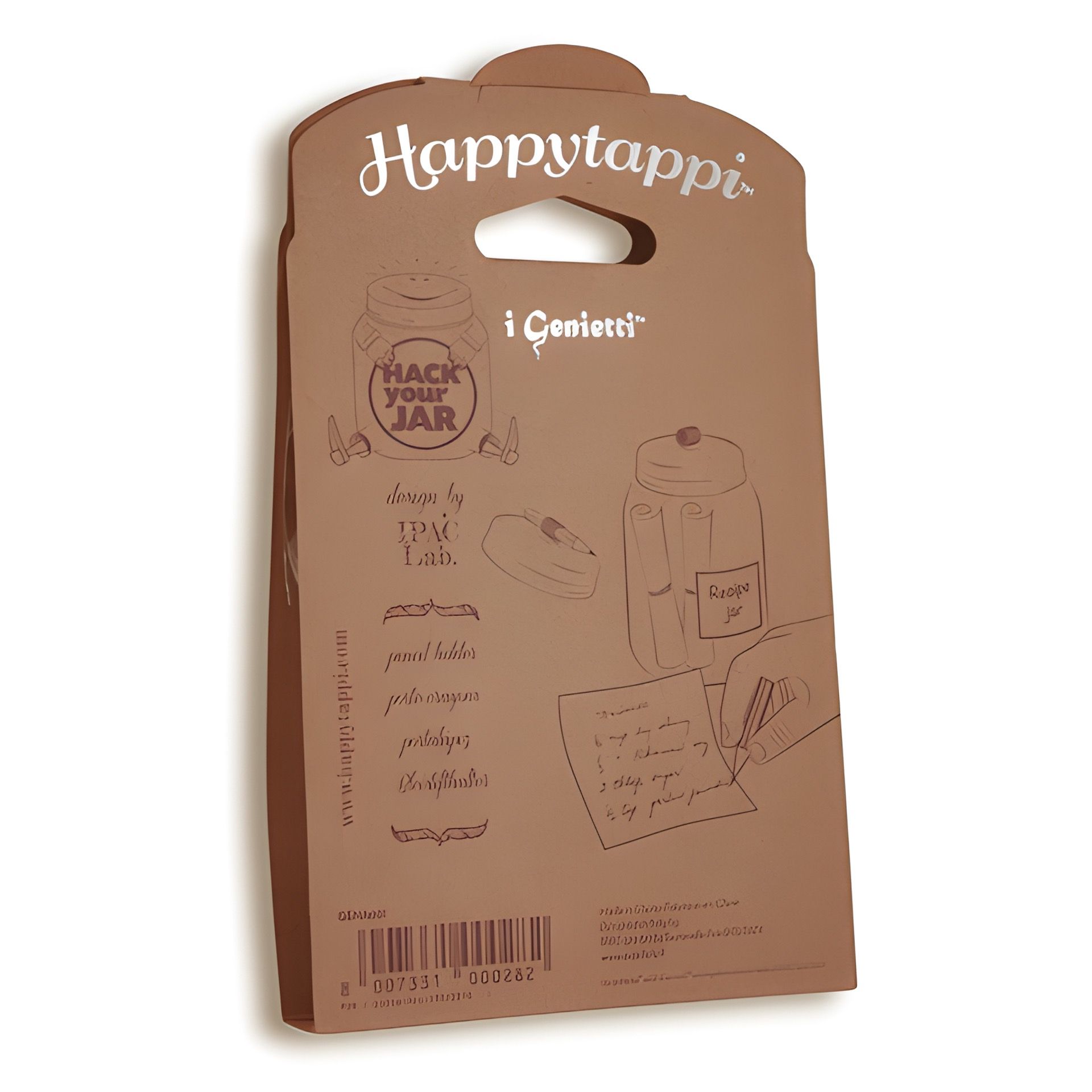 HappyTappi CT 70 mit Bleistifthalter (Karton, 6 Stück)