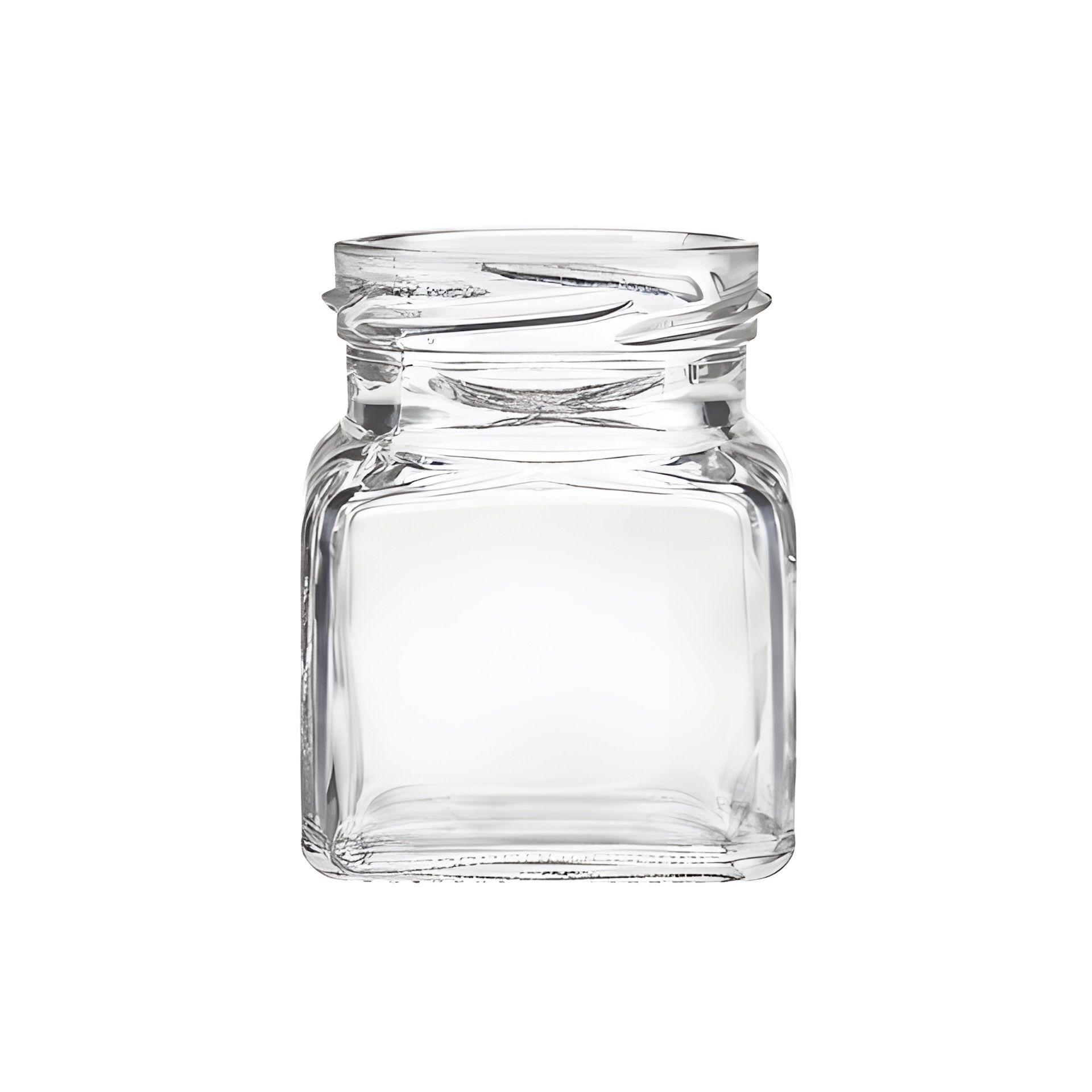 Quadratglas 120 ml
