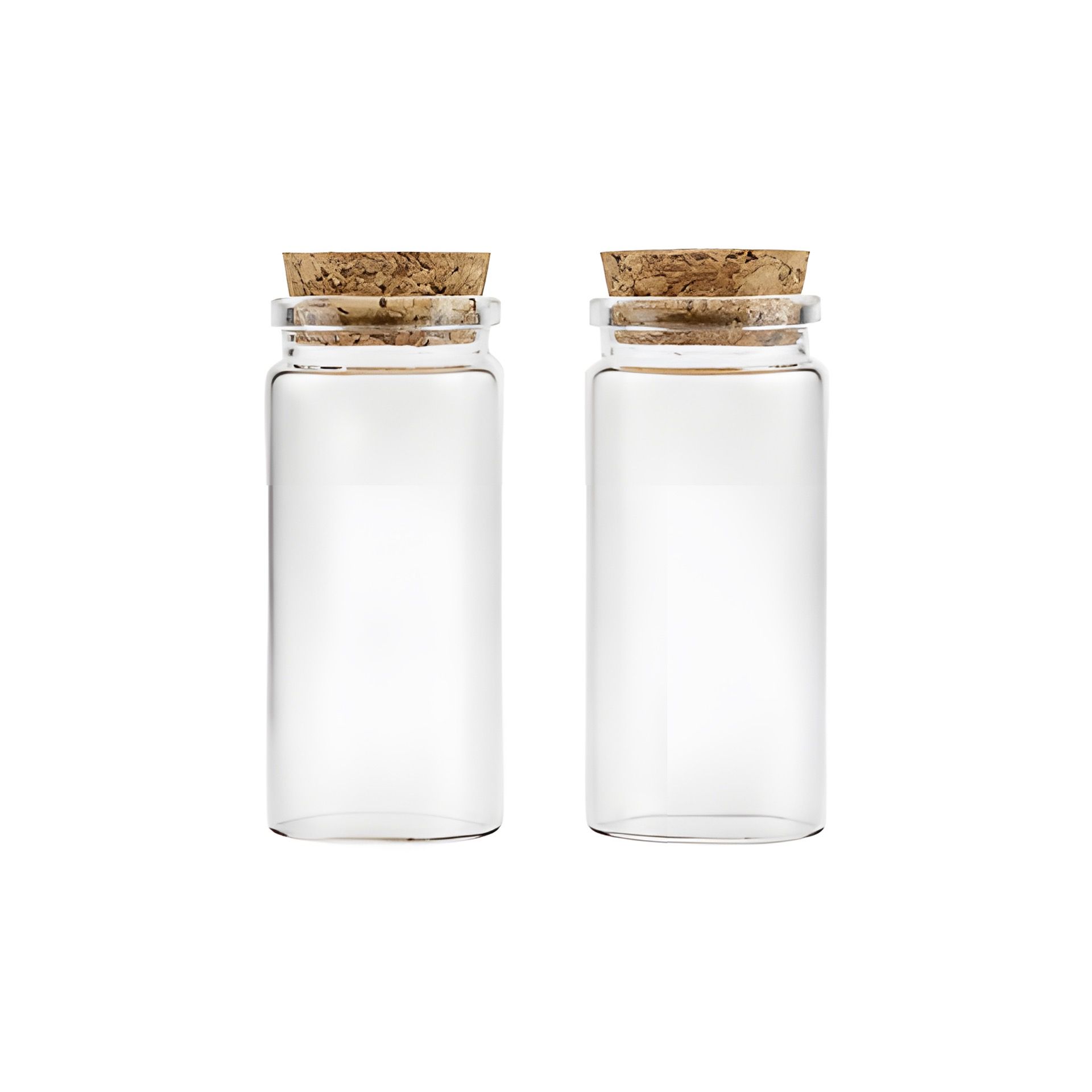Minikorkenflasche 60 ml, 2er Pack
