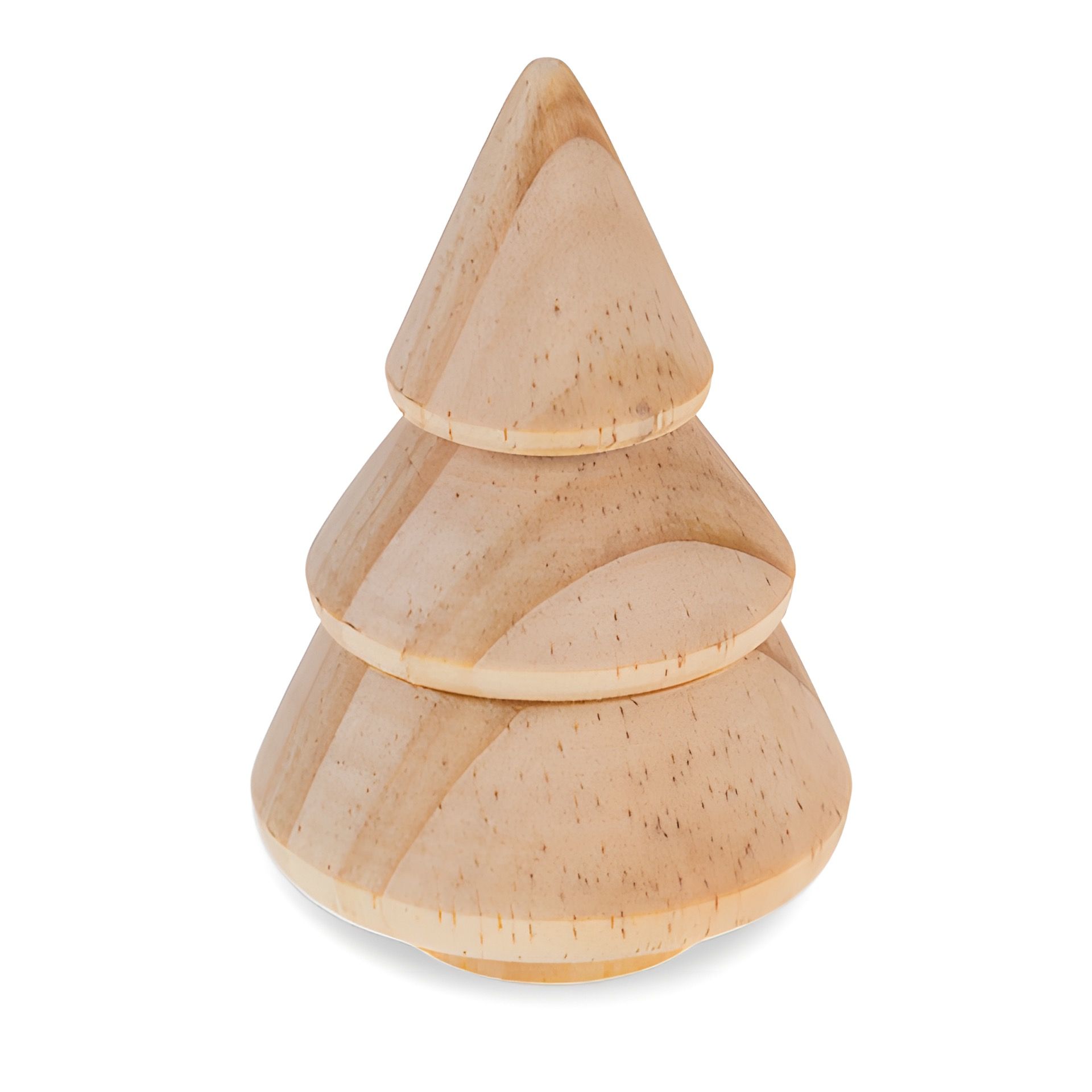 Deko-Tannenbaum aus Holz, 7,5 cm