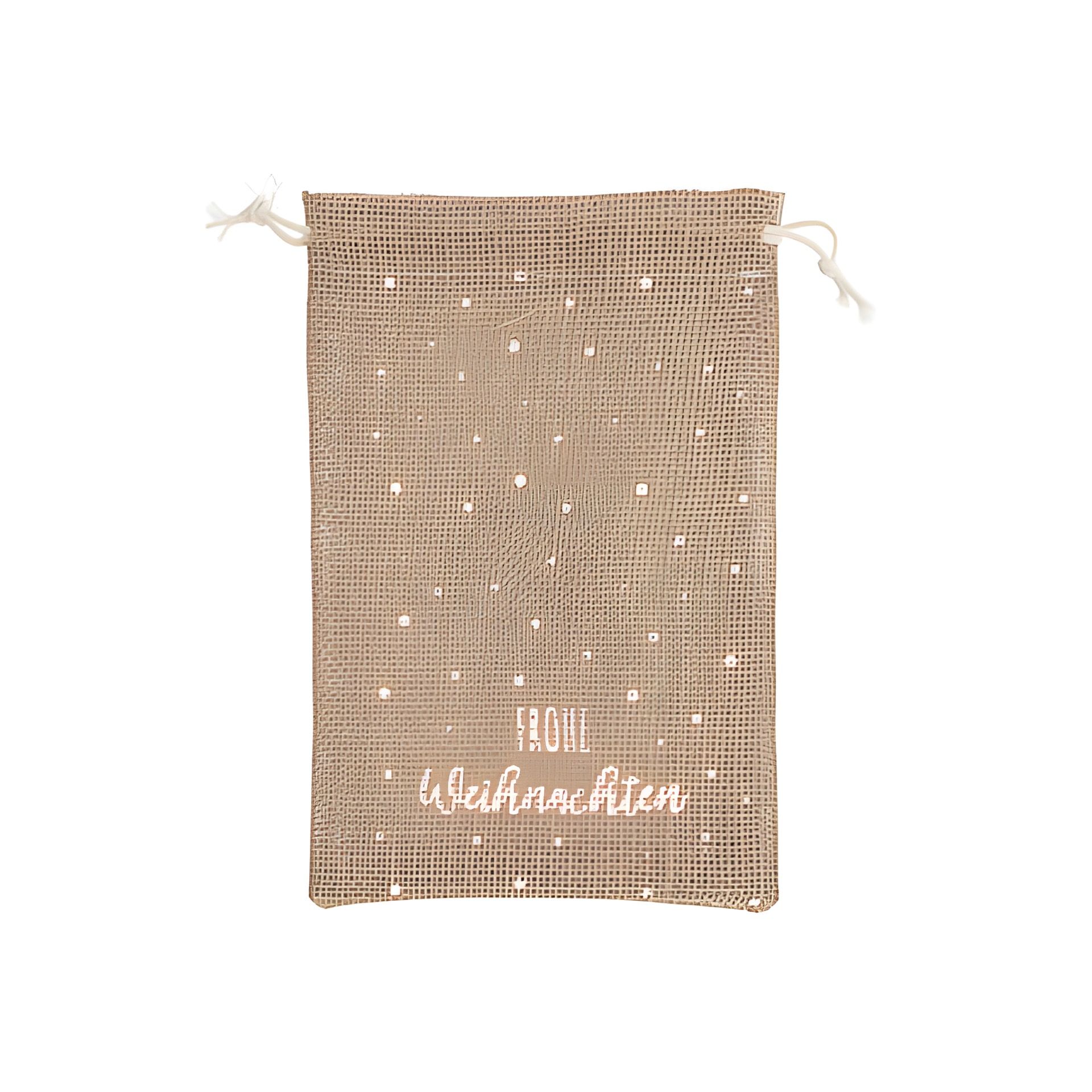 Jutebeutel 'Weihnachten', 16 x 23 cm