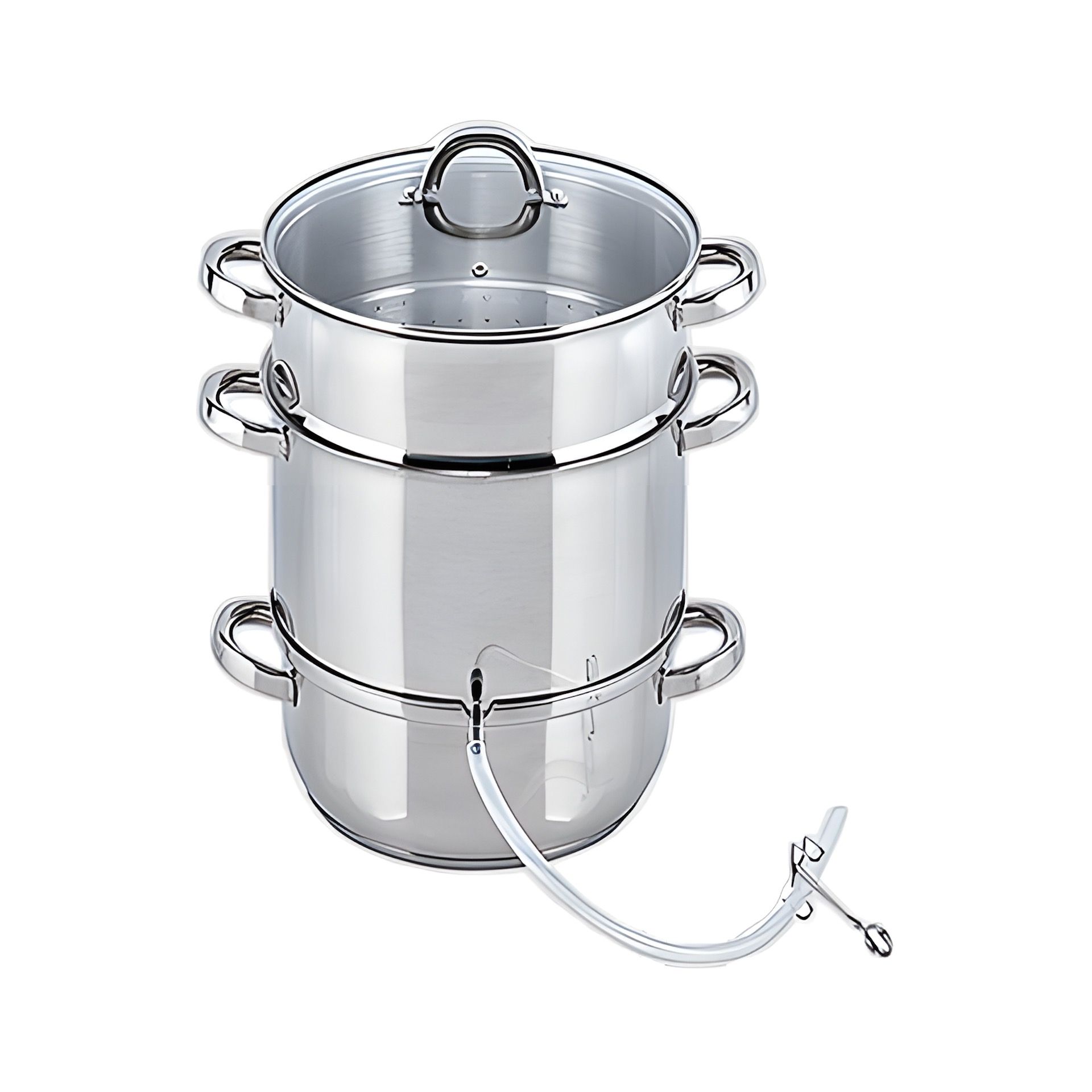Entsafter 7 Liter Edelstahl ELO