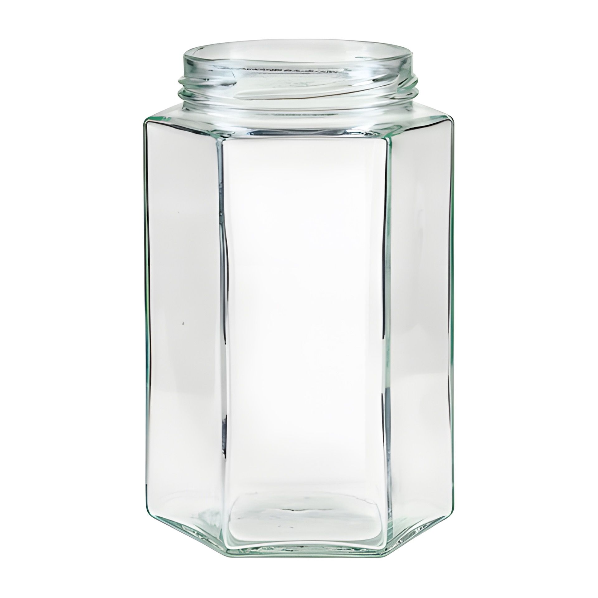 Sechskantglas 480 ml