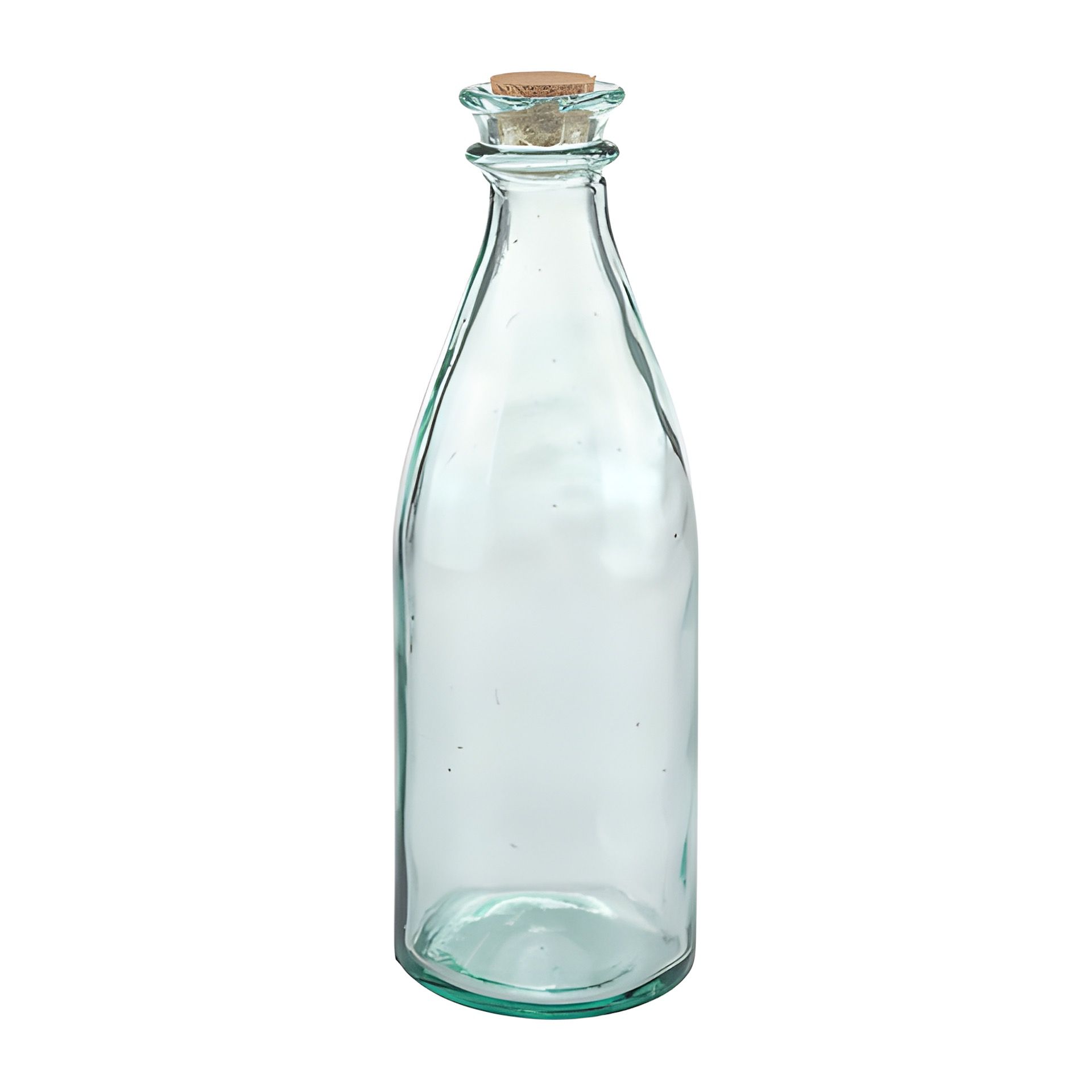 Korkenflasche  870 ml aus Recyclingglas