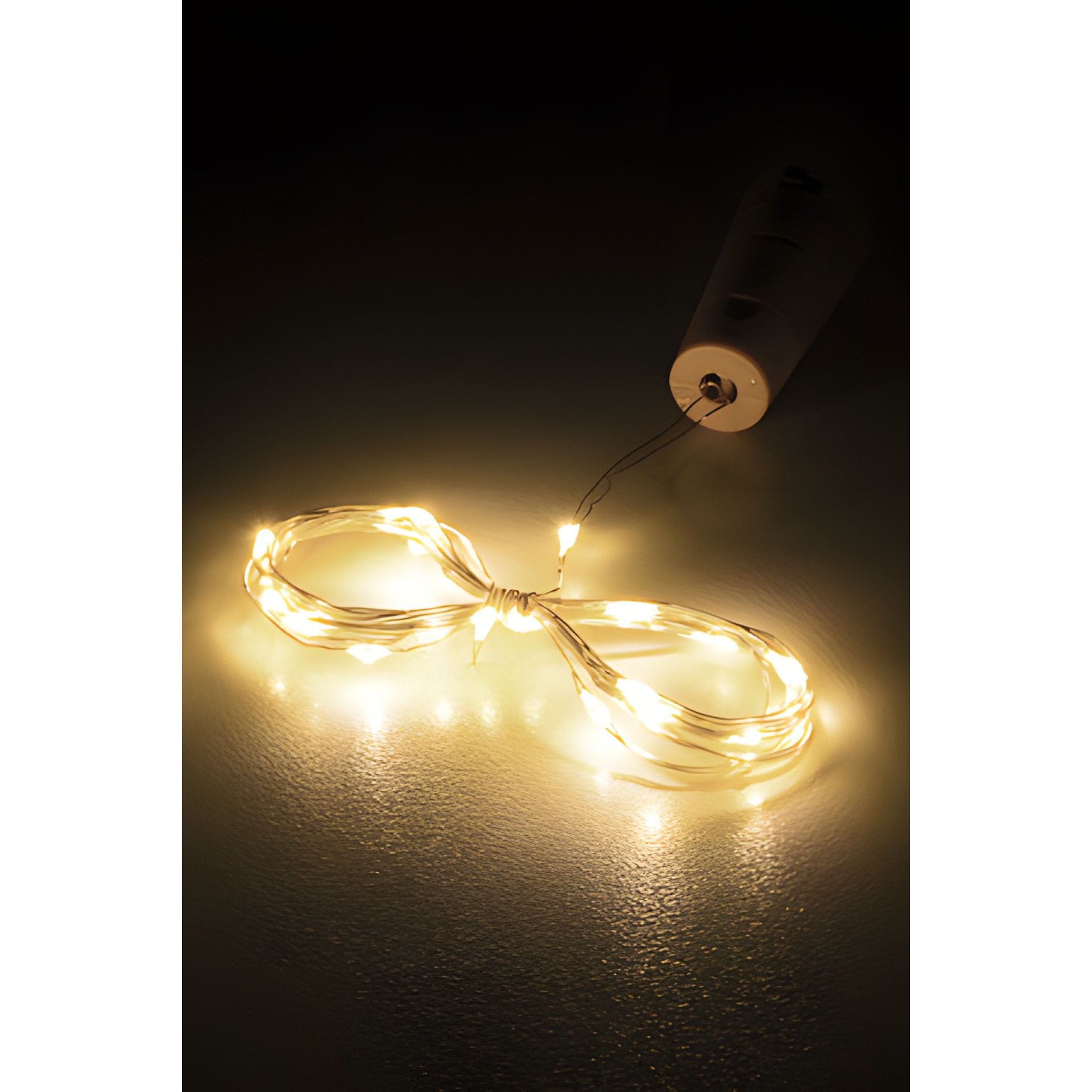 Flaschenlicht, 20 LEDs, warmweiß