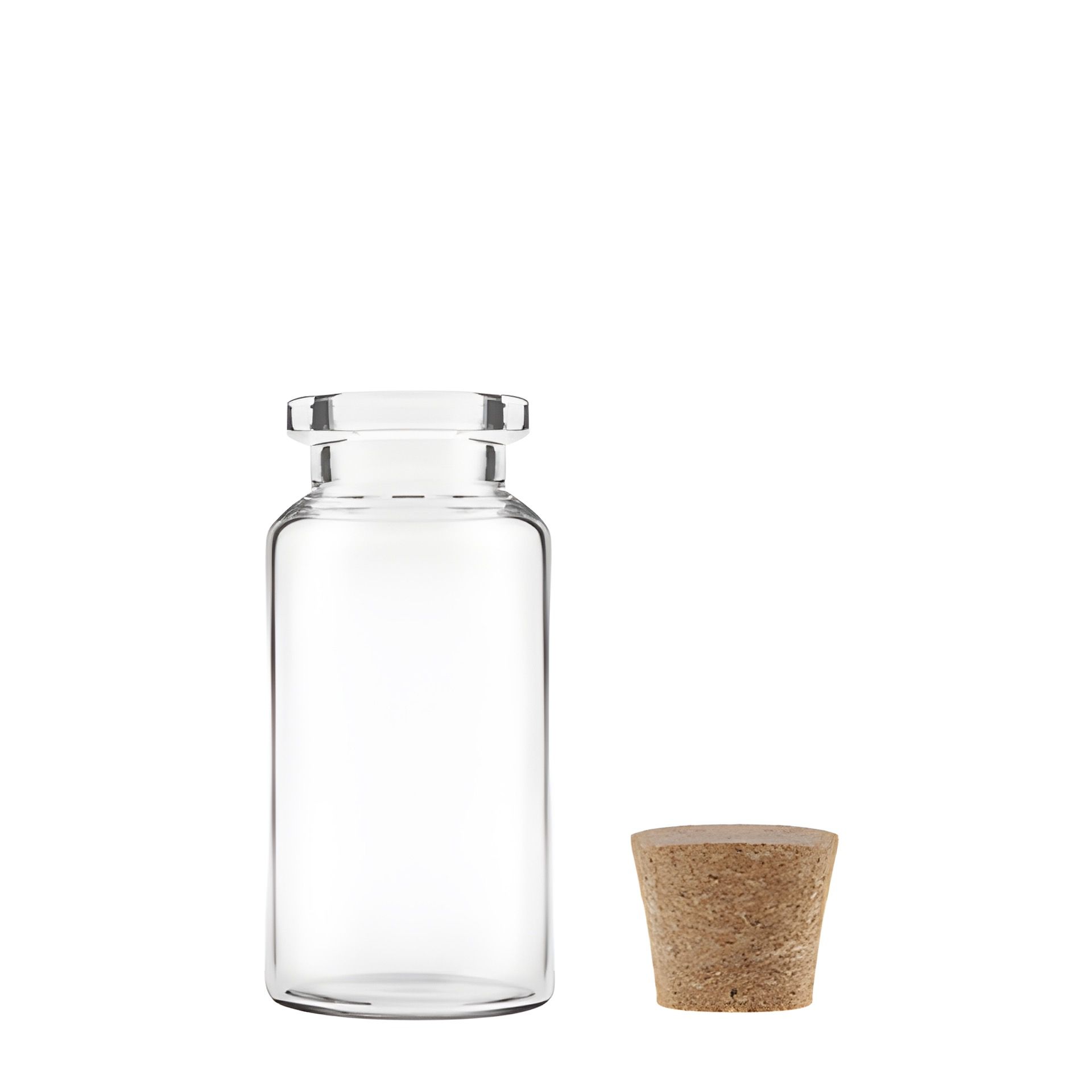 Minikorkenflasche 10 ml, 4er Pack