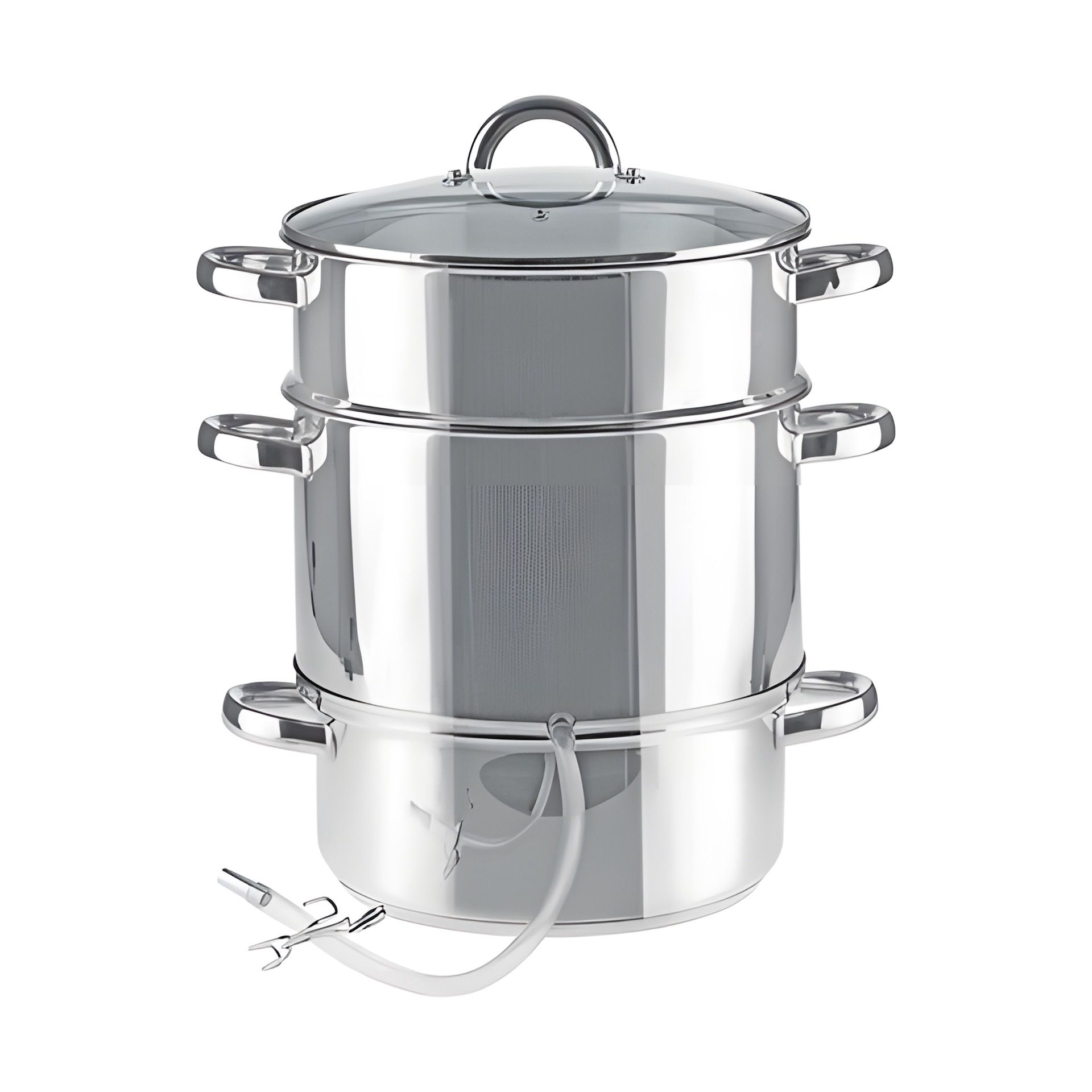 Entsafter 7 Liter Edelstahl ELO