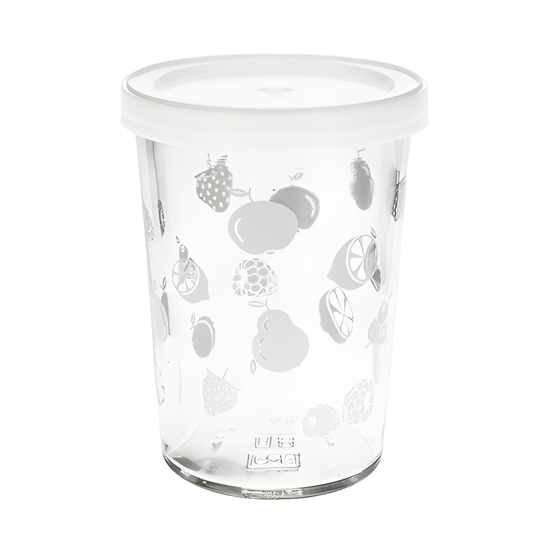 Becherglas 150 ml 'Obst weiß'