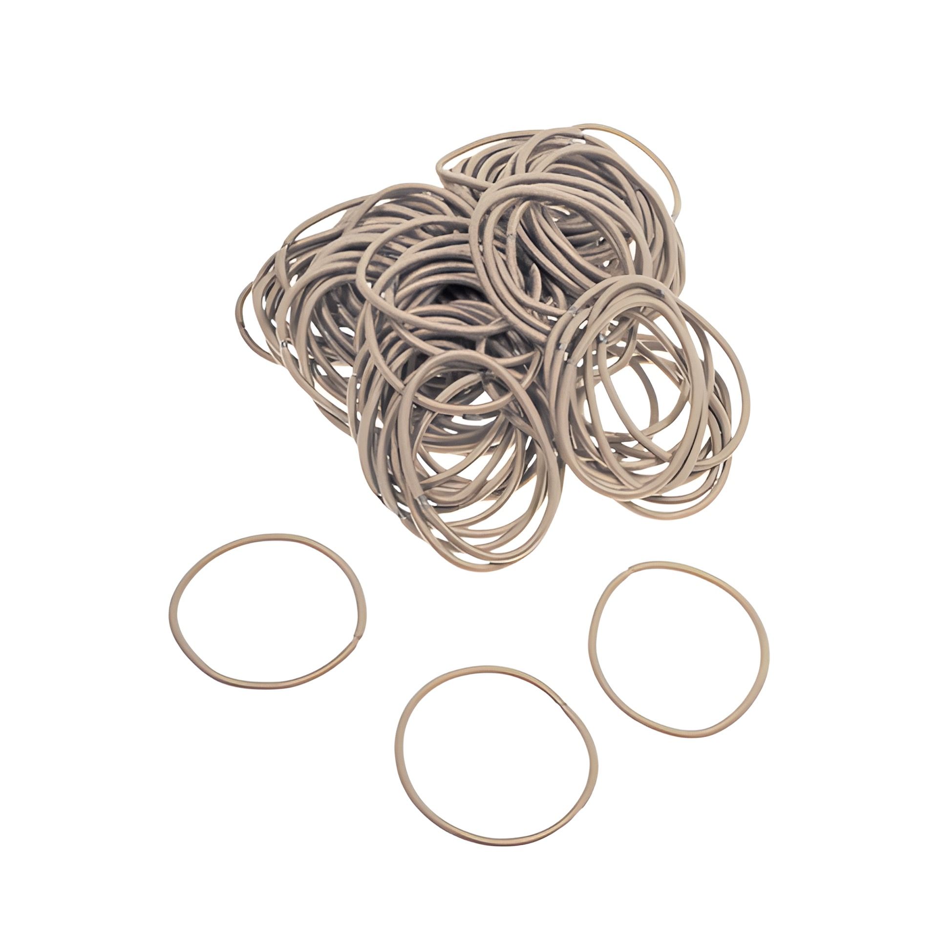 Elastische Schlaufen 40 mm, beige, 100 Stück