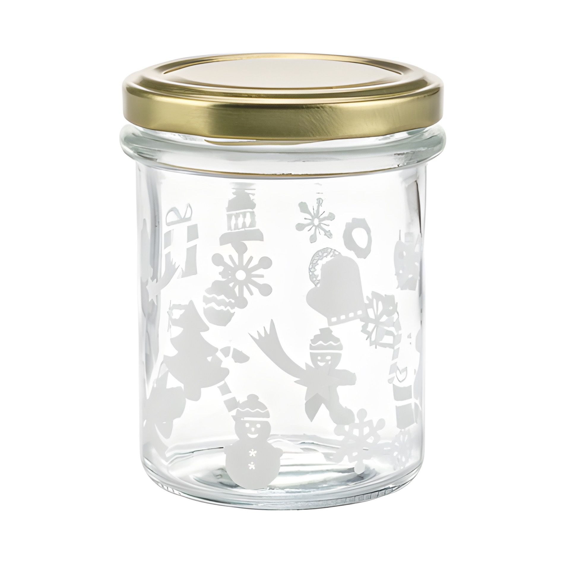 Sturzglas 215 ml 'Wintermotiv'