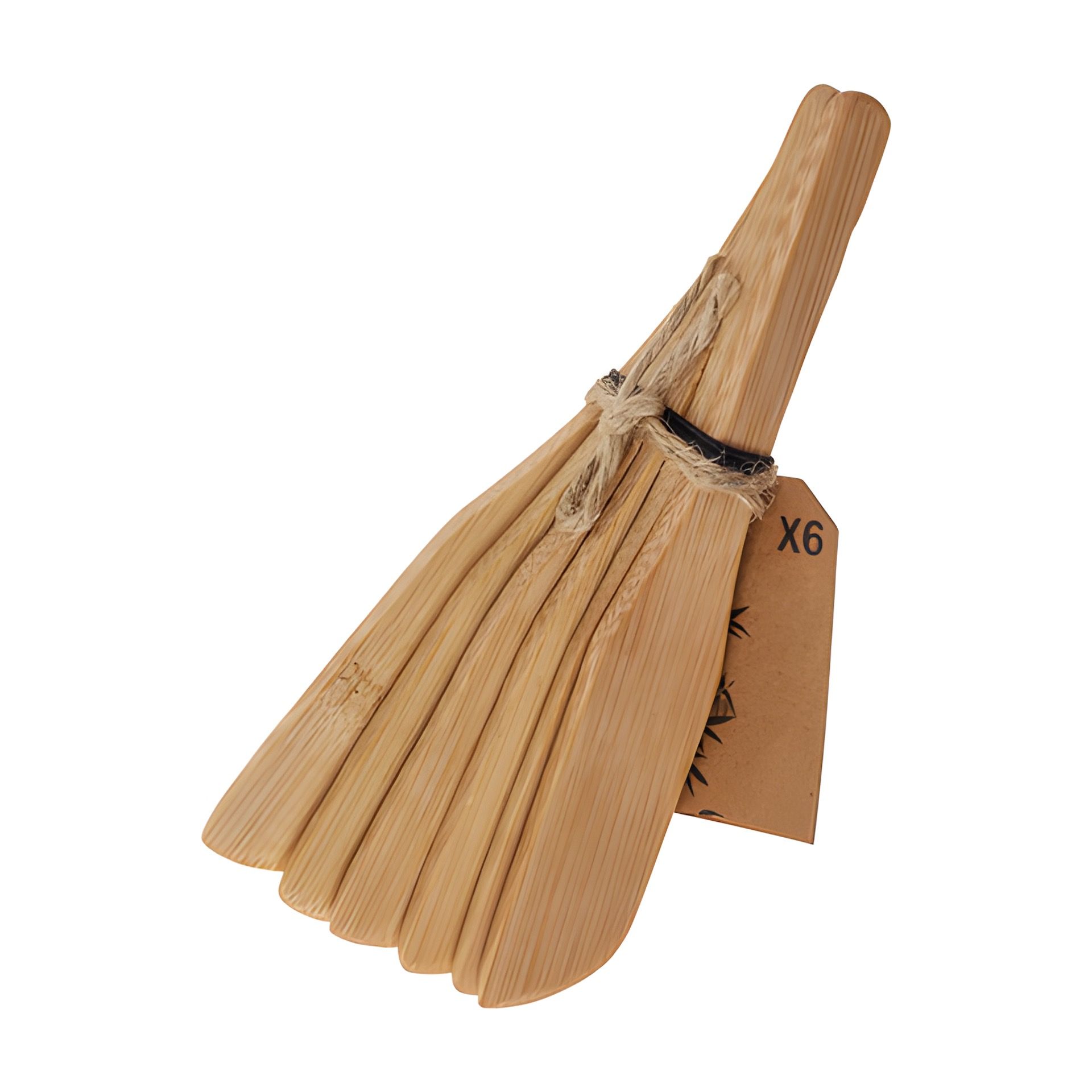 Bambusspatel 16,5 cm, 6 Stück
