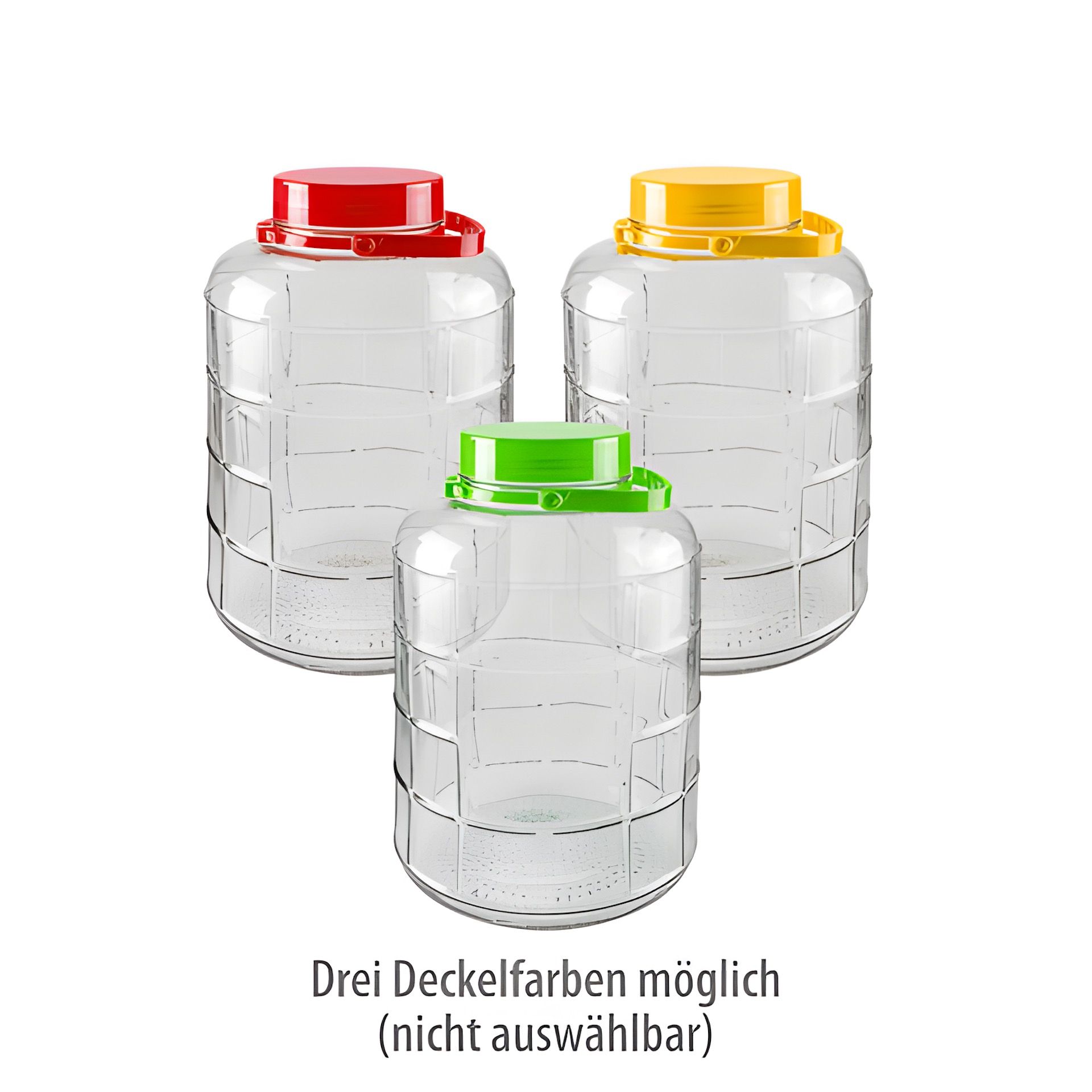 Weithalsglas 5 Liter mit Henkel