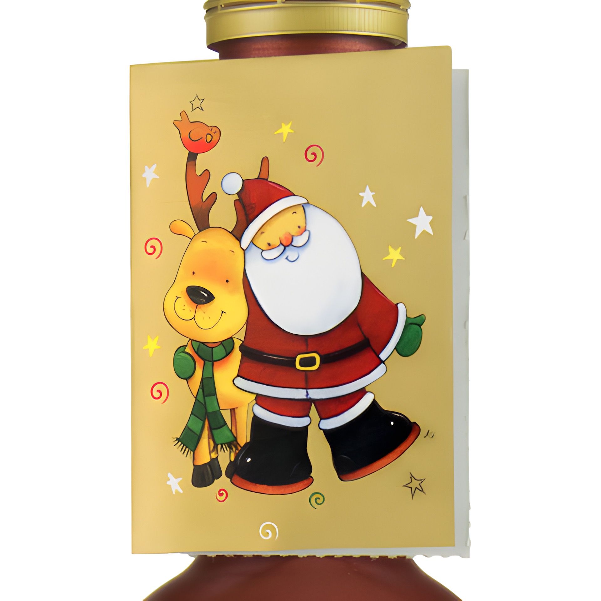 Geschenkaufkleber 'Weihnachtskarten', 15 Stück