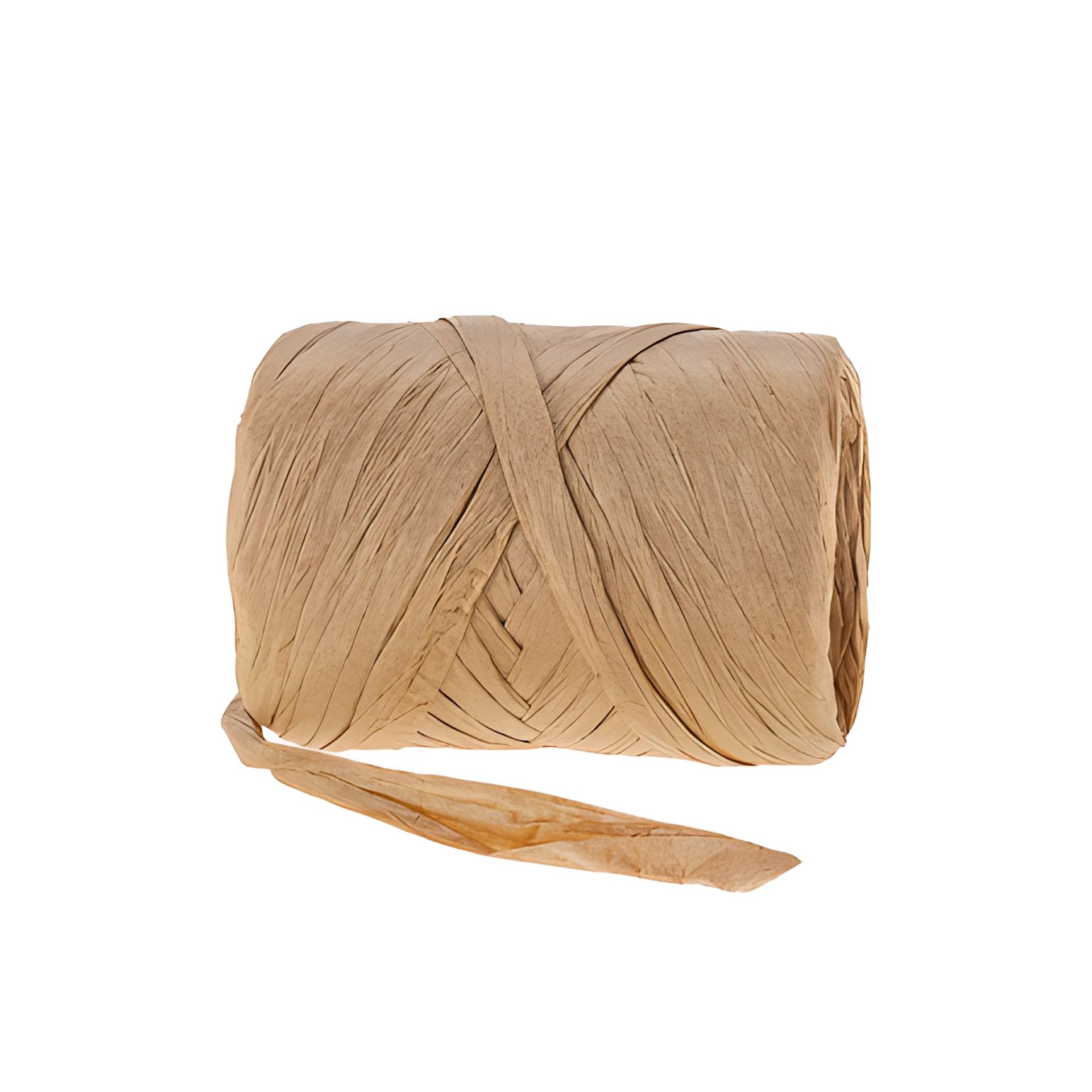 Raffia Papierband 20 m, 8 mm natur