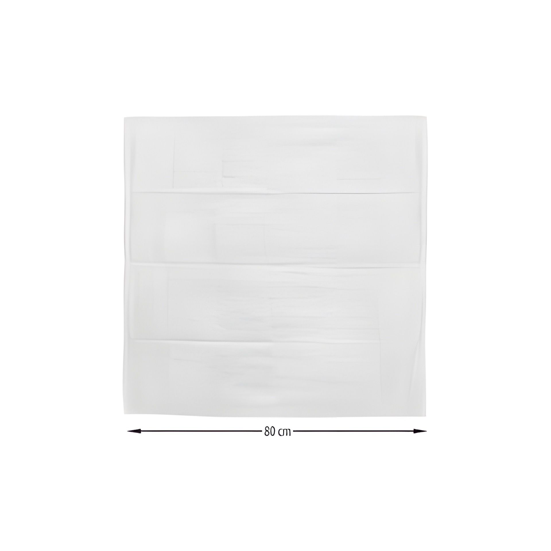 Baumwoll-Passiertuch 80 x 80 cm, 2 Stück