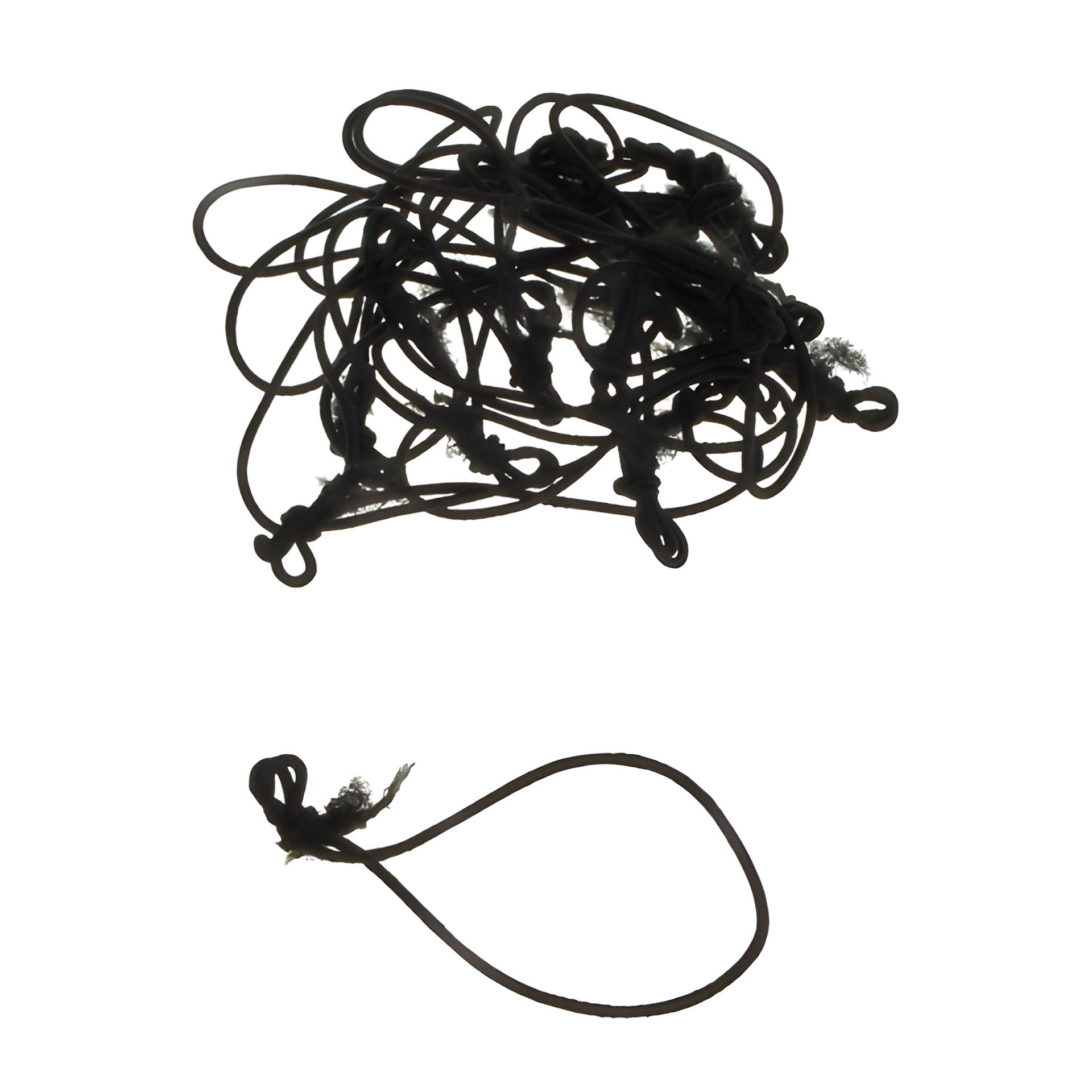 Textilschlaufen schwarz - 1000er Pack