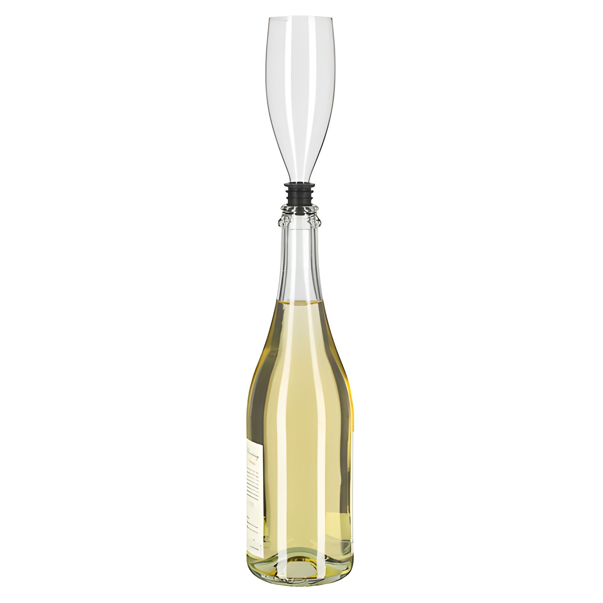 Flaschenaufsatz 'Sektglas', 16 cm