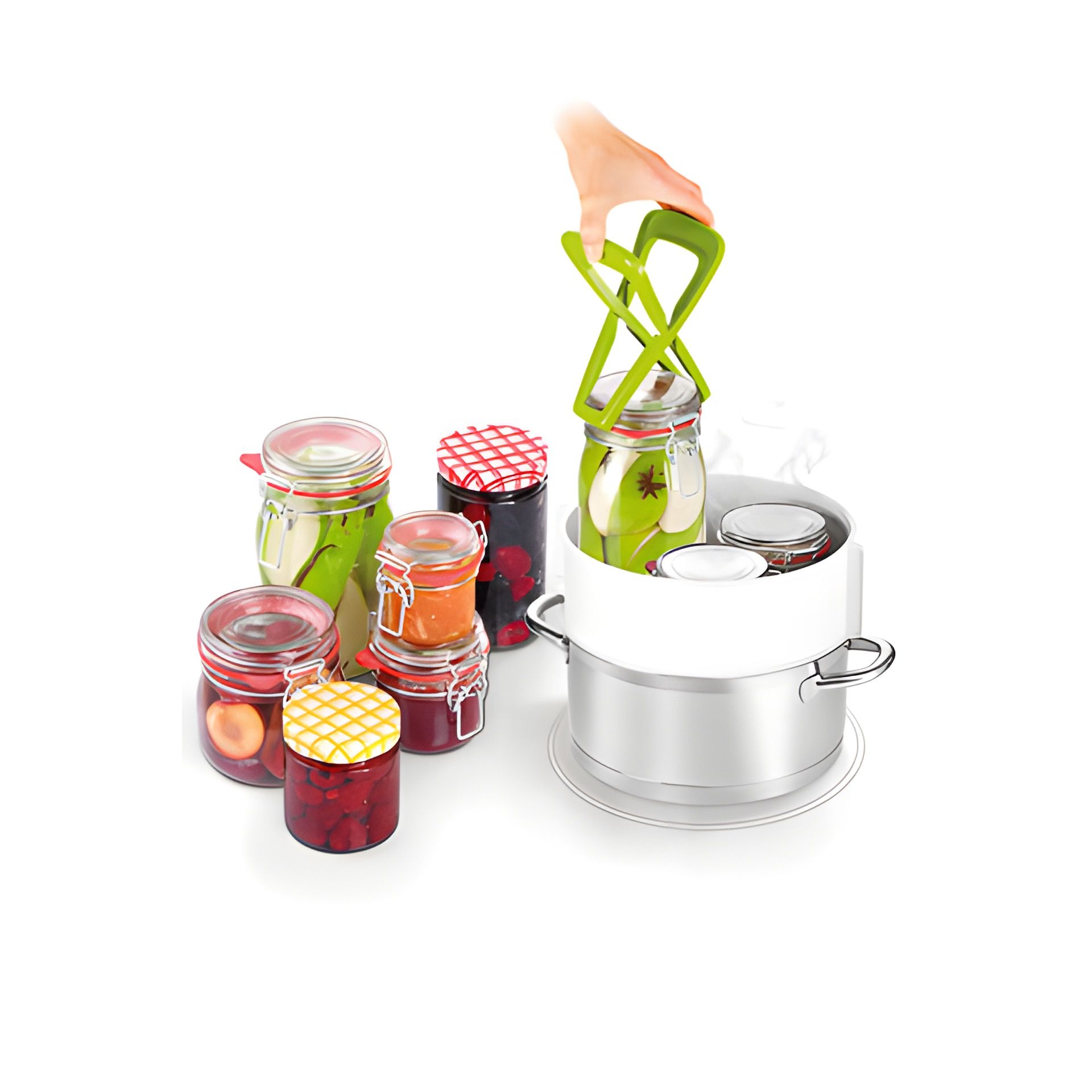 Einkoch-Set Ø 24 cm 'Della Casa' mit Thermometer