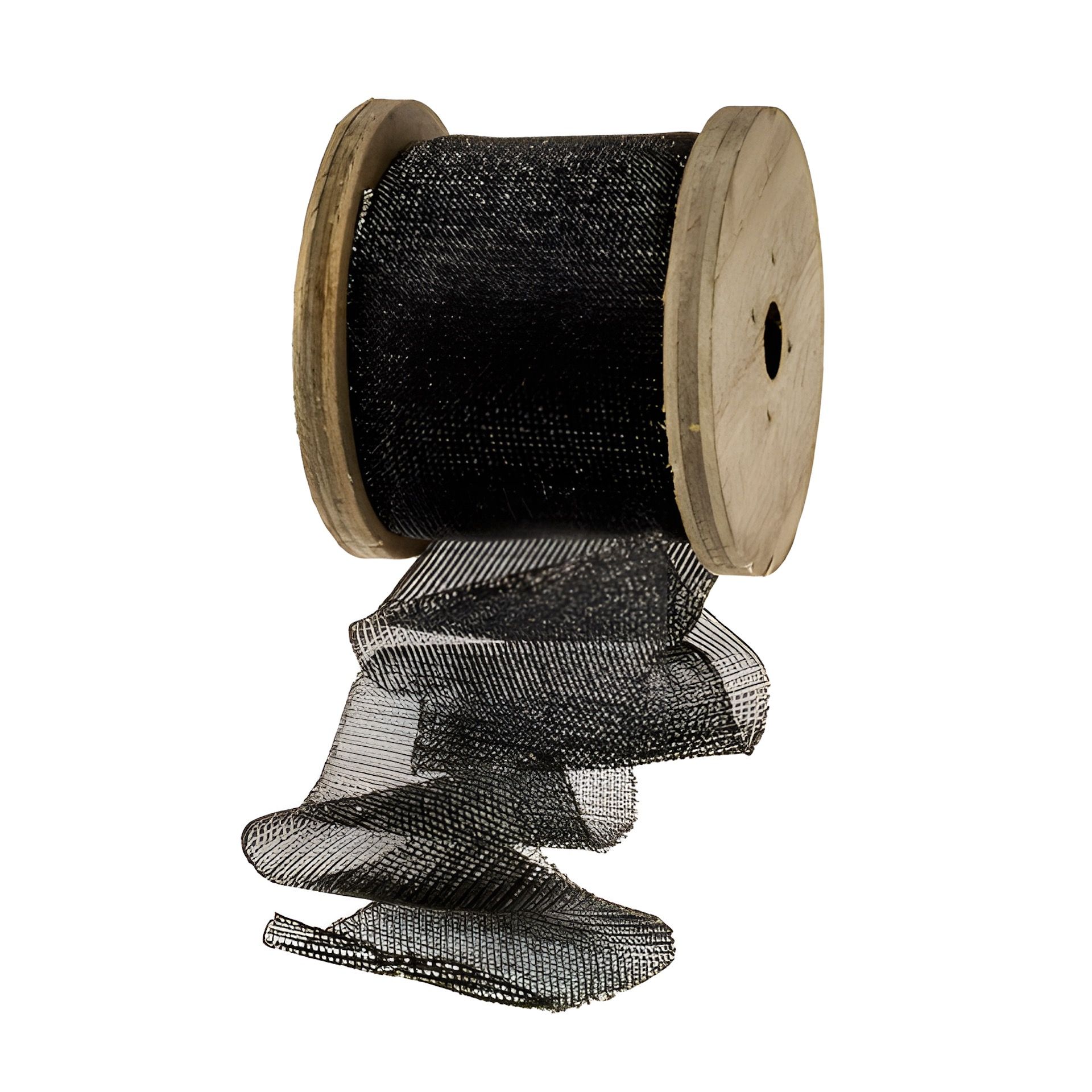 Stoffband   2 m, 50 mm schwarz 50 mm