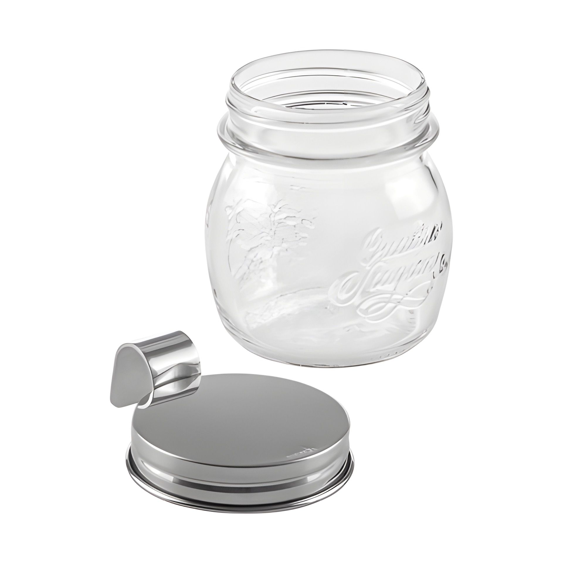 HappyTappi CT 70 Glas 250 ml mit Hakendeckel (Karton, 6 Stück)