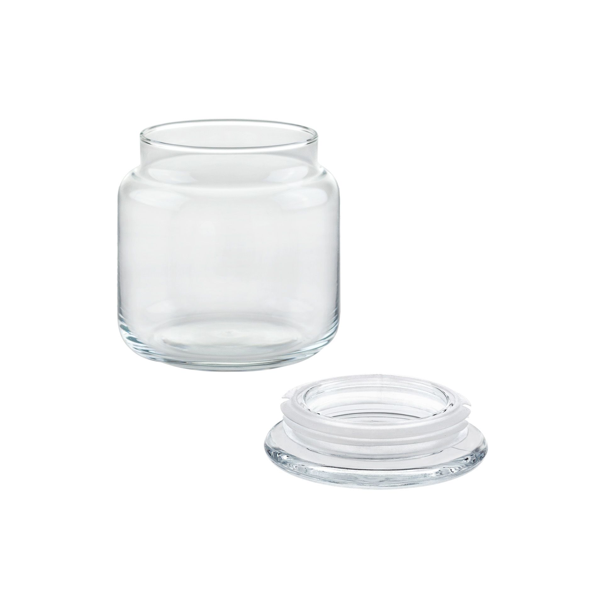 Vorratsglas 'Kalle' 500 ml mit Glasdeckel (Karton, 6 Stück)