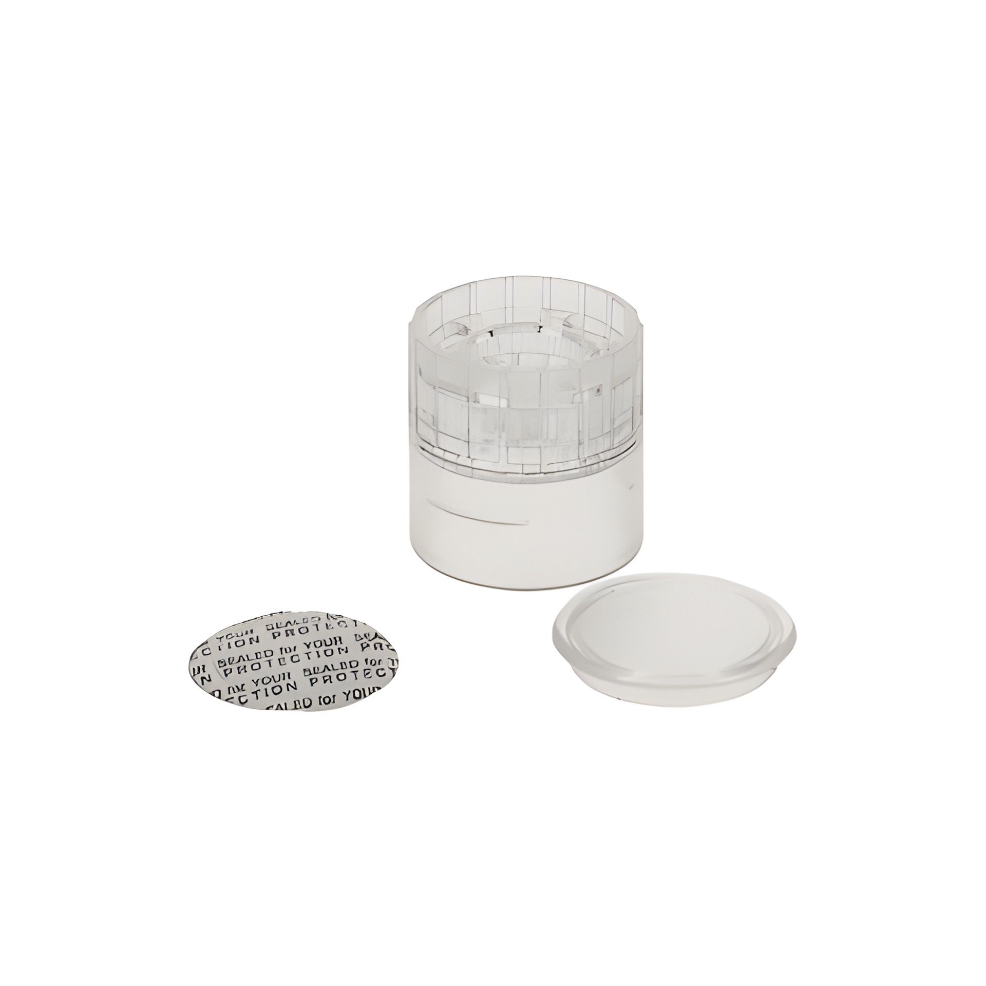 Gewürzmühle transparent für Gewürzglas 32 ml