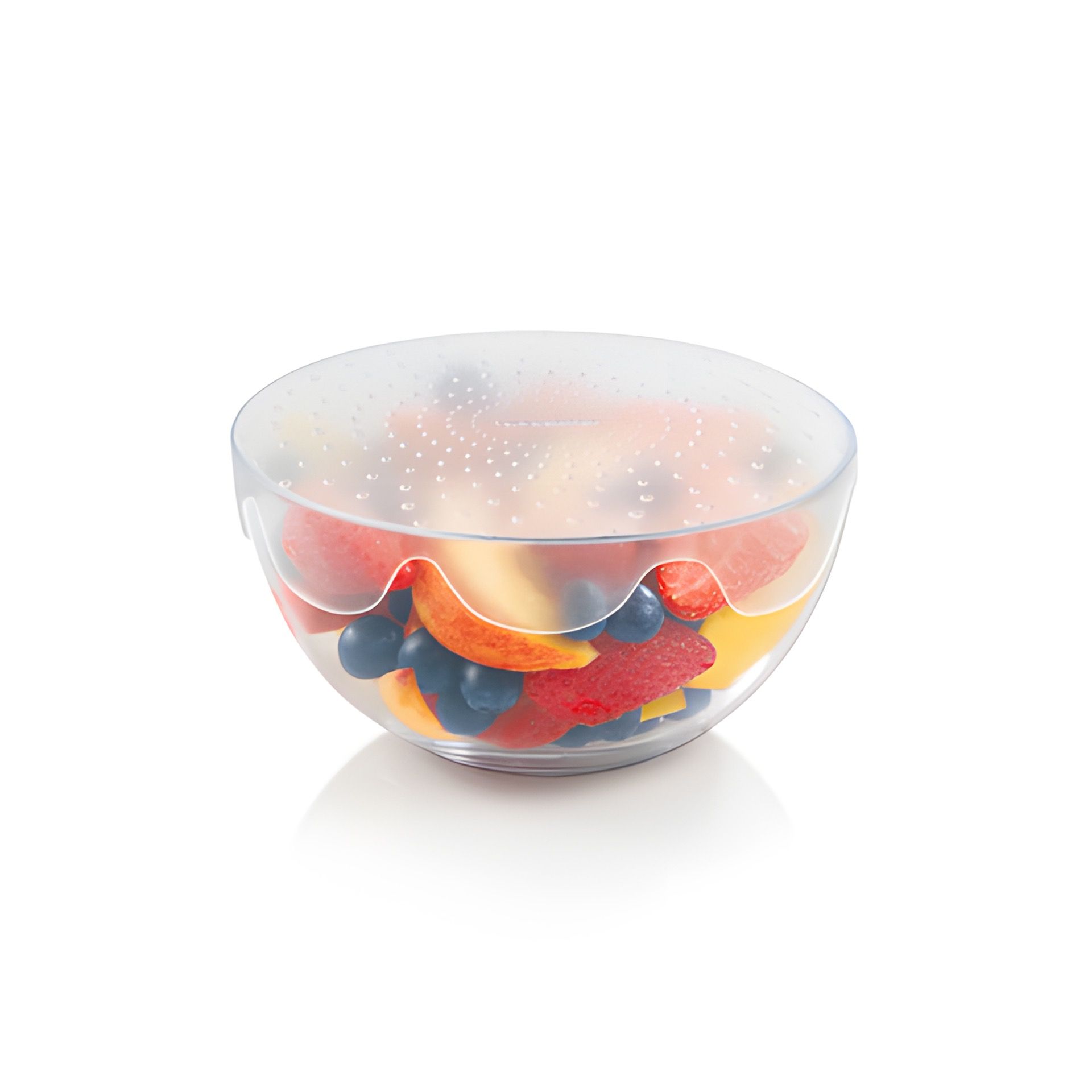 Elastische Silikon-Deckel '4Food' Ø 17 und 23 cm, 2er Set