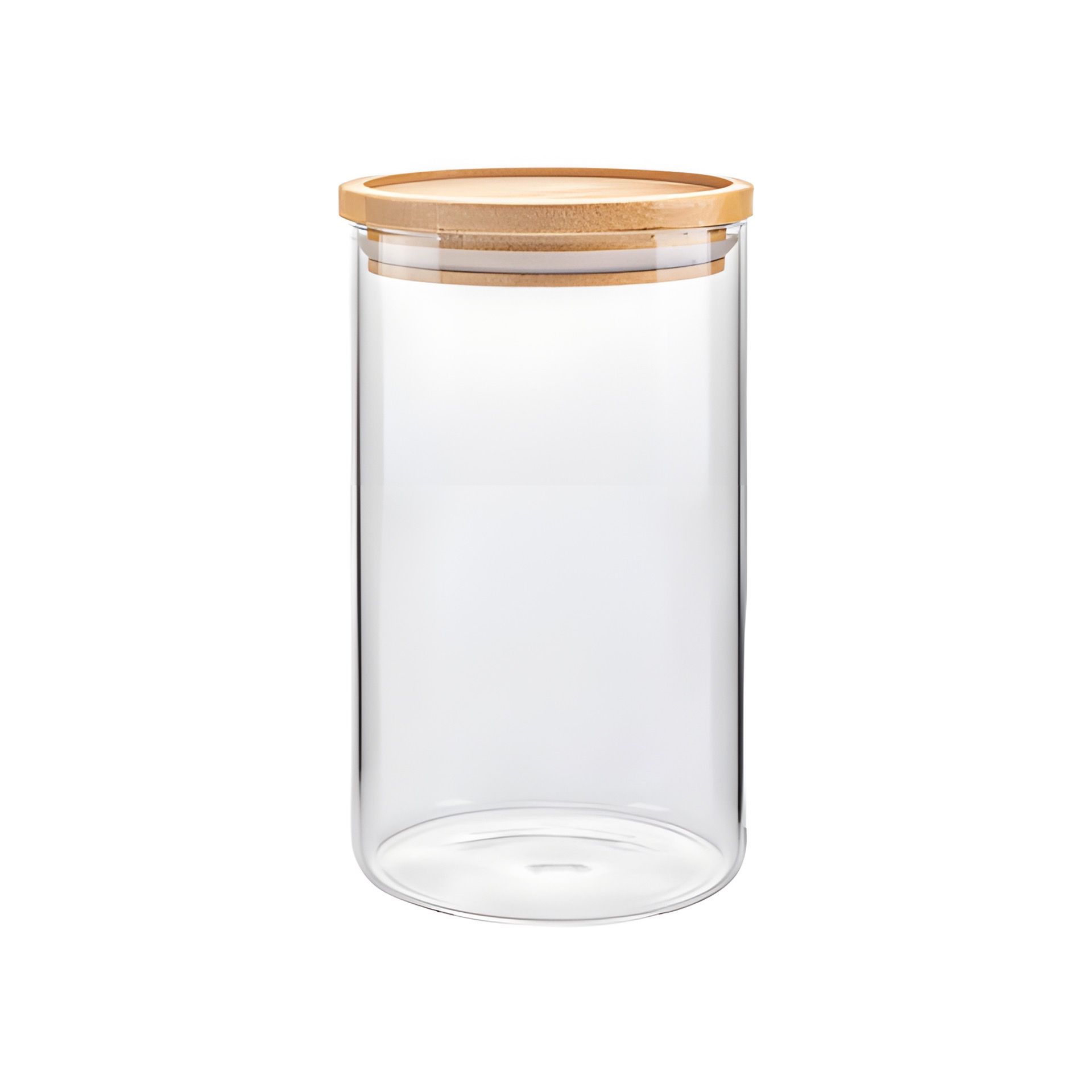 Vorratsglas  900 ml mit Bambusdeckel