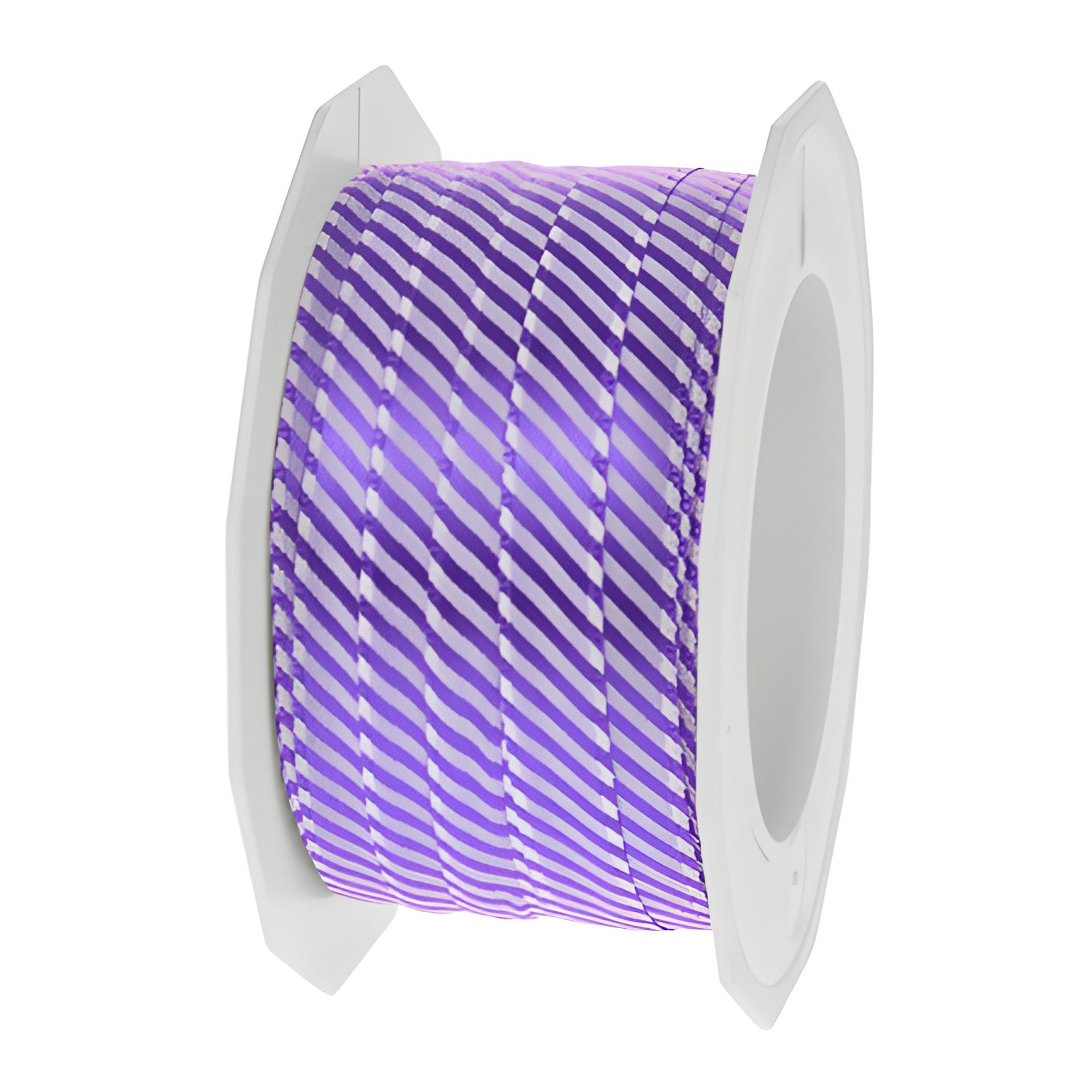 Stoffband 'Ancona' 20 m, 10 mm violett