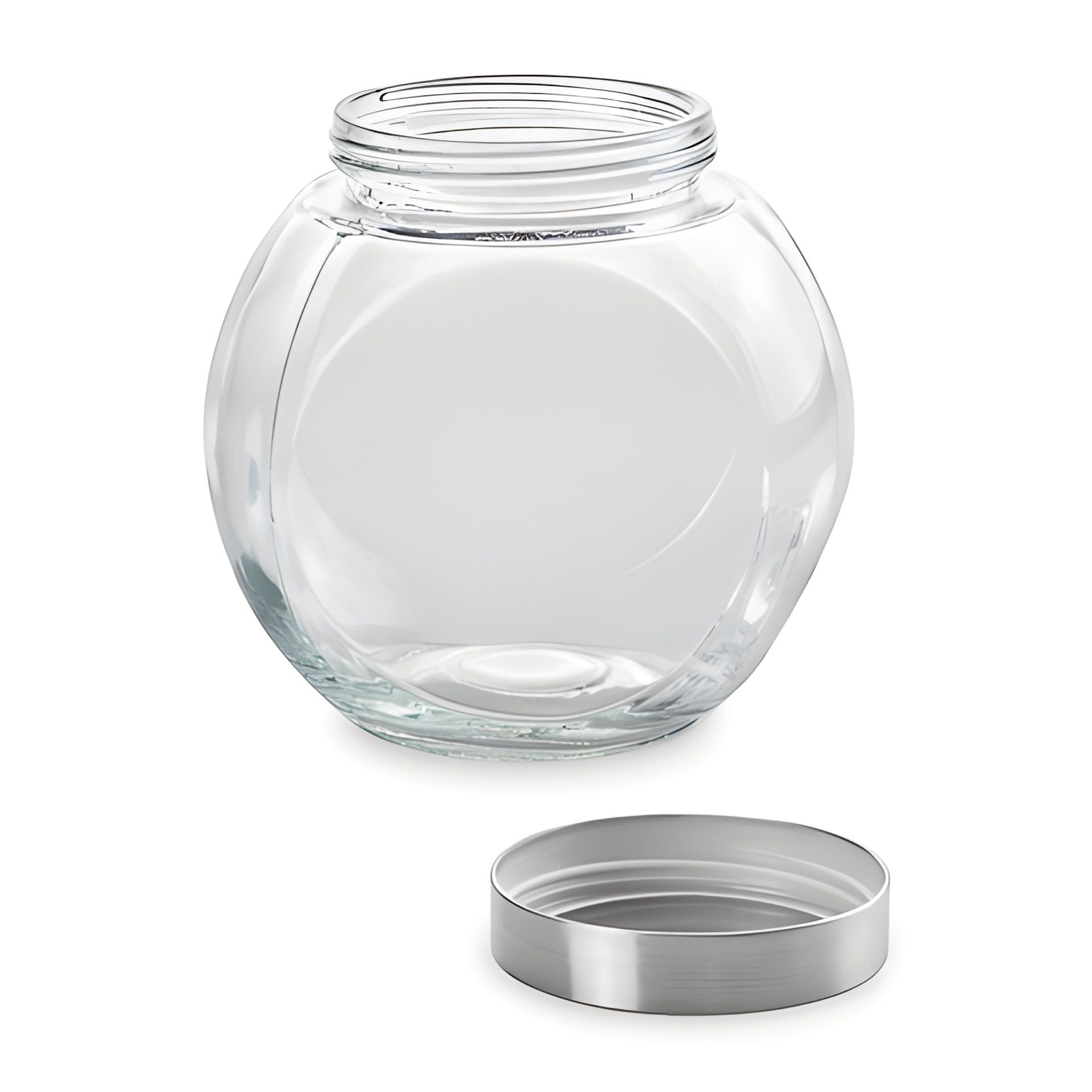 Bonbonglas 2300 ml mit Metalldeckel