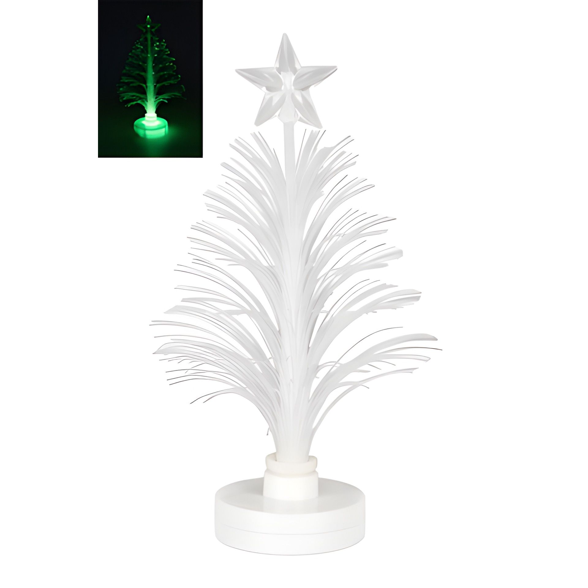 LED Deko-Tannenbaum 'Stern' 13 cm mit Farbwechsel