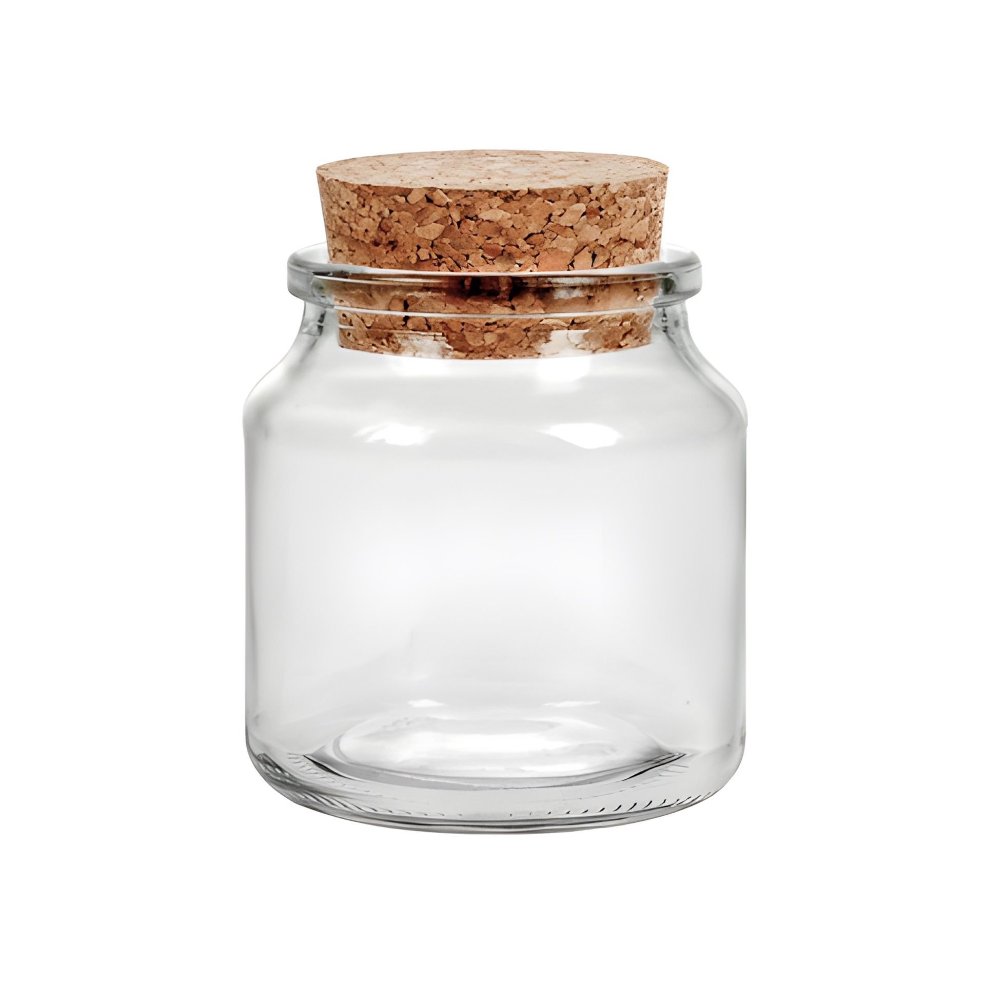 Korkenglas  175 ml rund