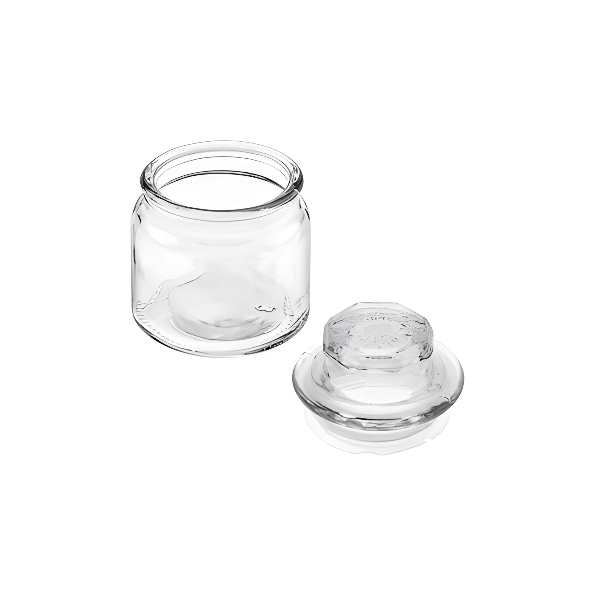 Vorratsglas   90 ml mit Glasstopfen