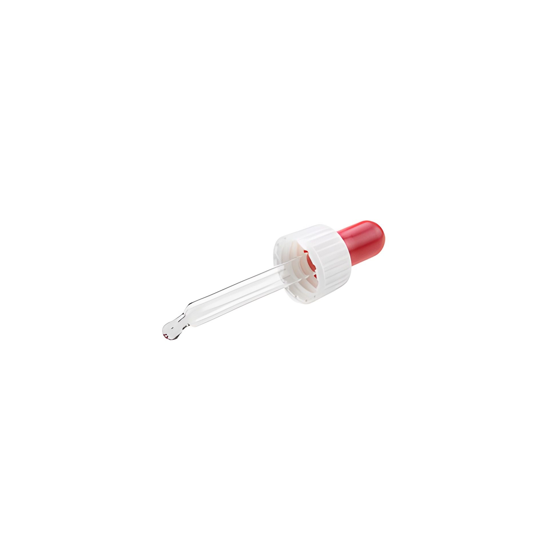 Pipette DIN 18 weiß  60 mm