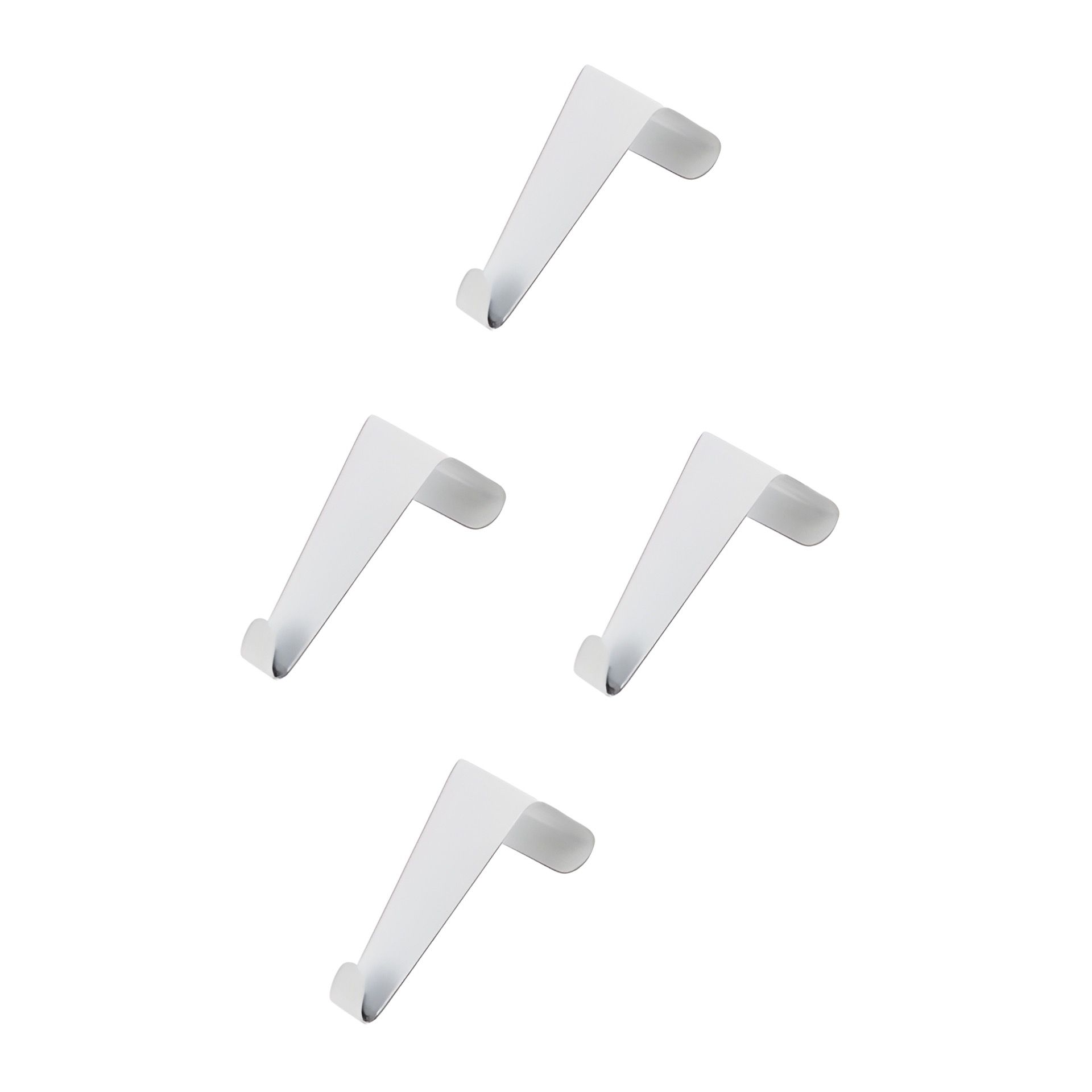 Tür- und Fensterhaken, Metall, 5 cm, weiß, 4 Stück (Karton, 96 Stück)